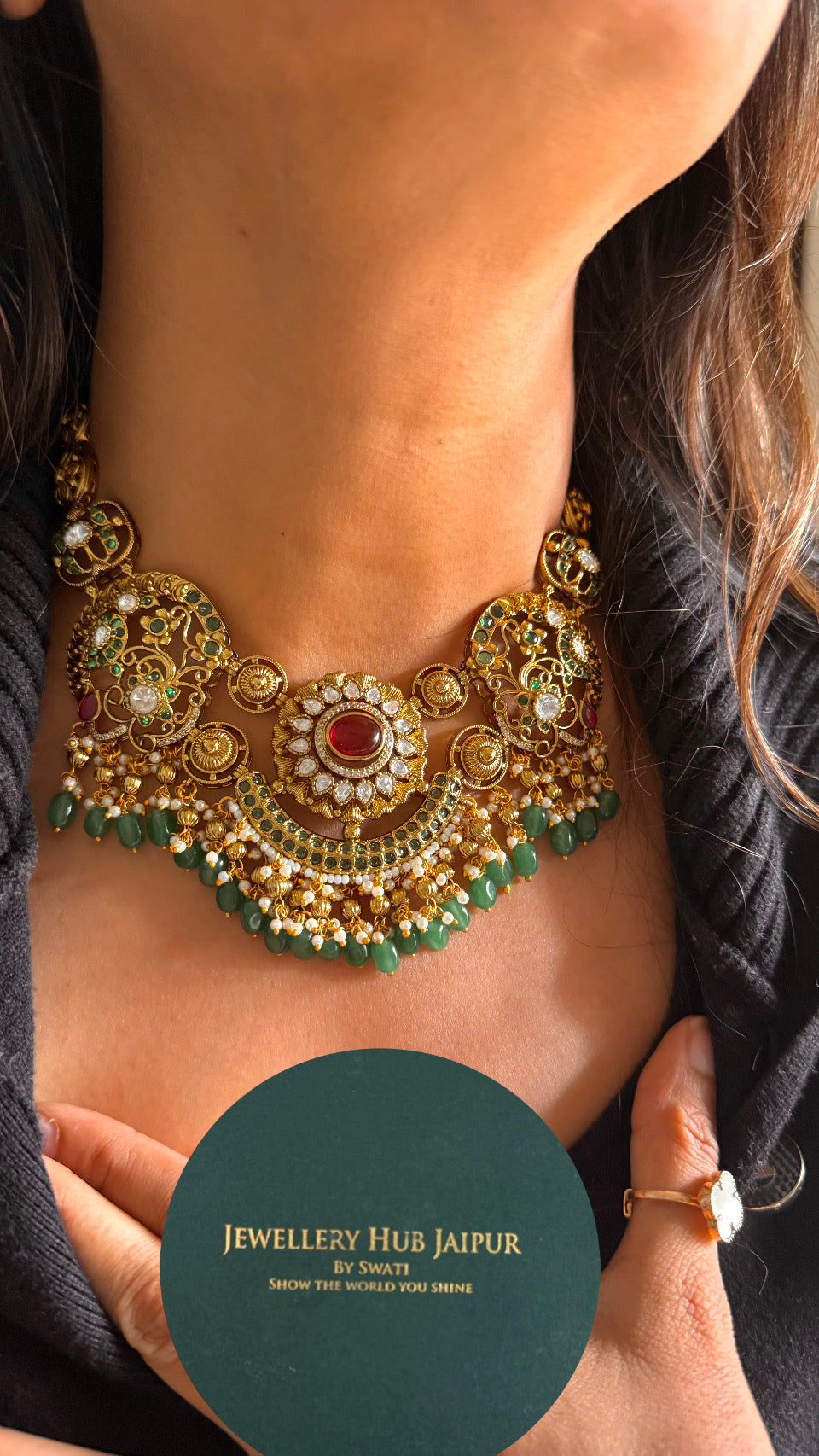Ruby rajwada set