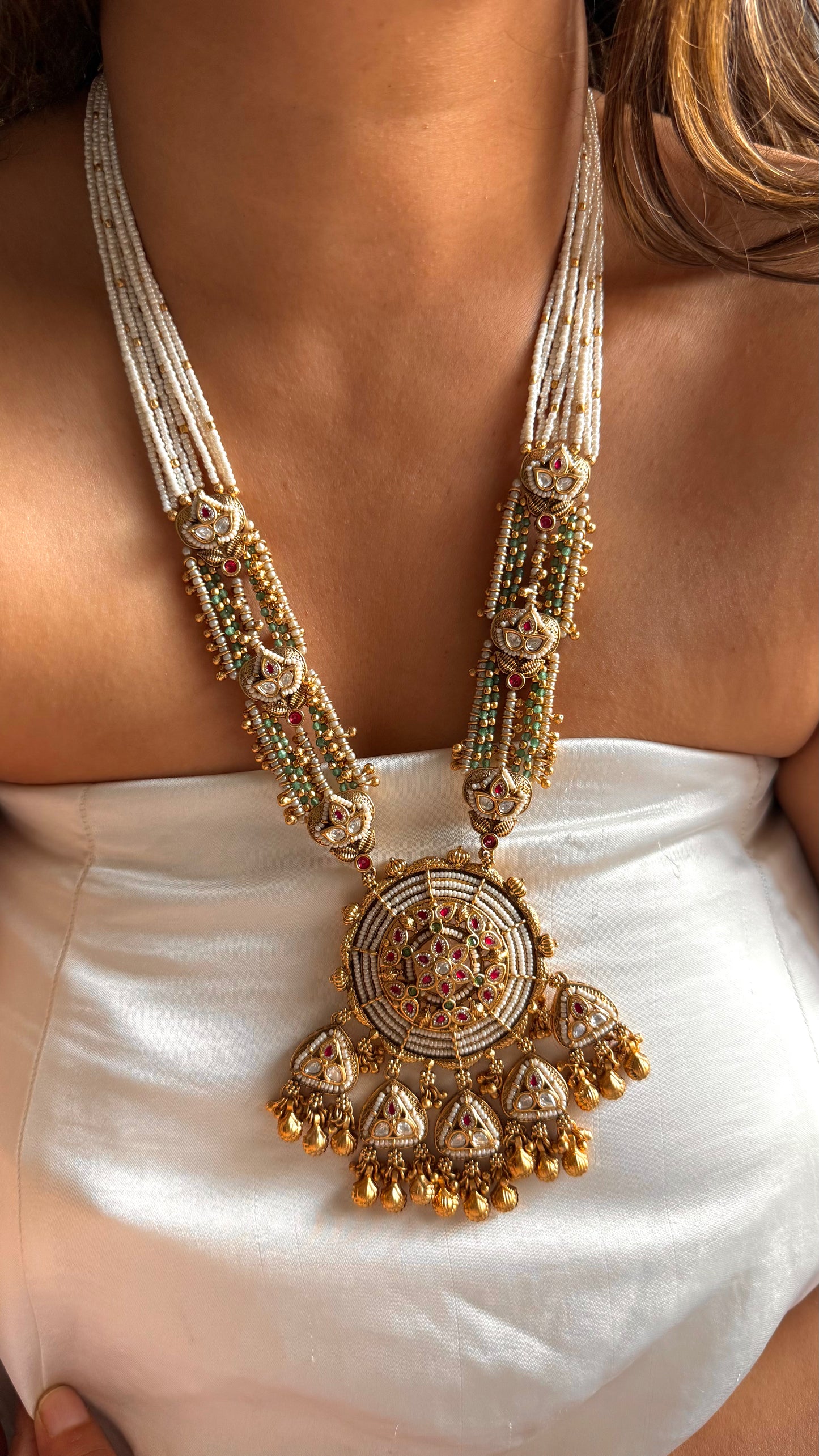 Basra Pearl Rajwada floral combo