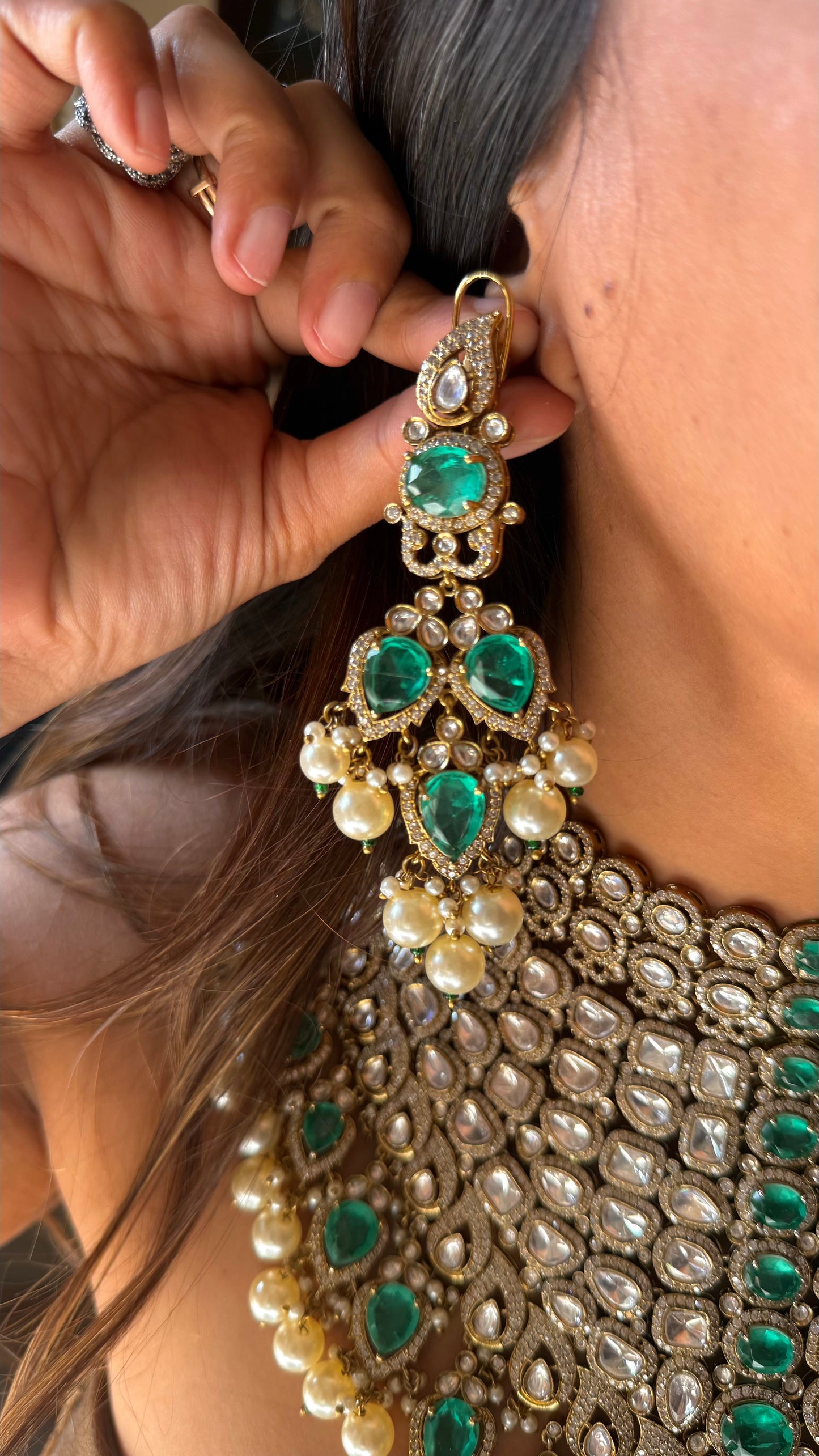 Panna heritage victorian bridal set