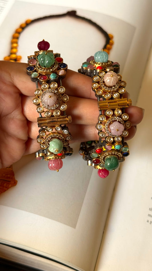 Sabhyasachi inspired multicoloured Bangles