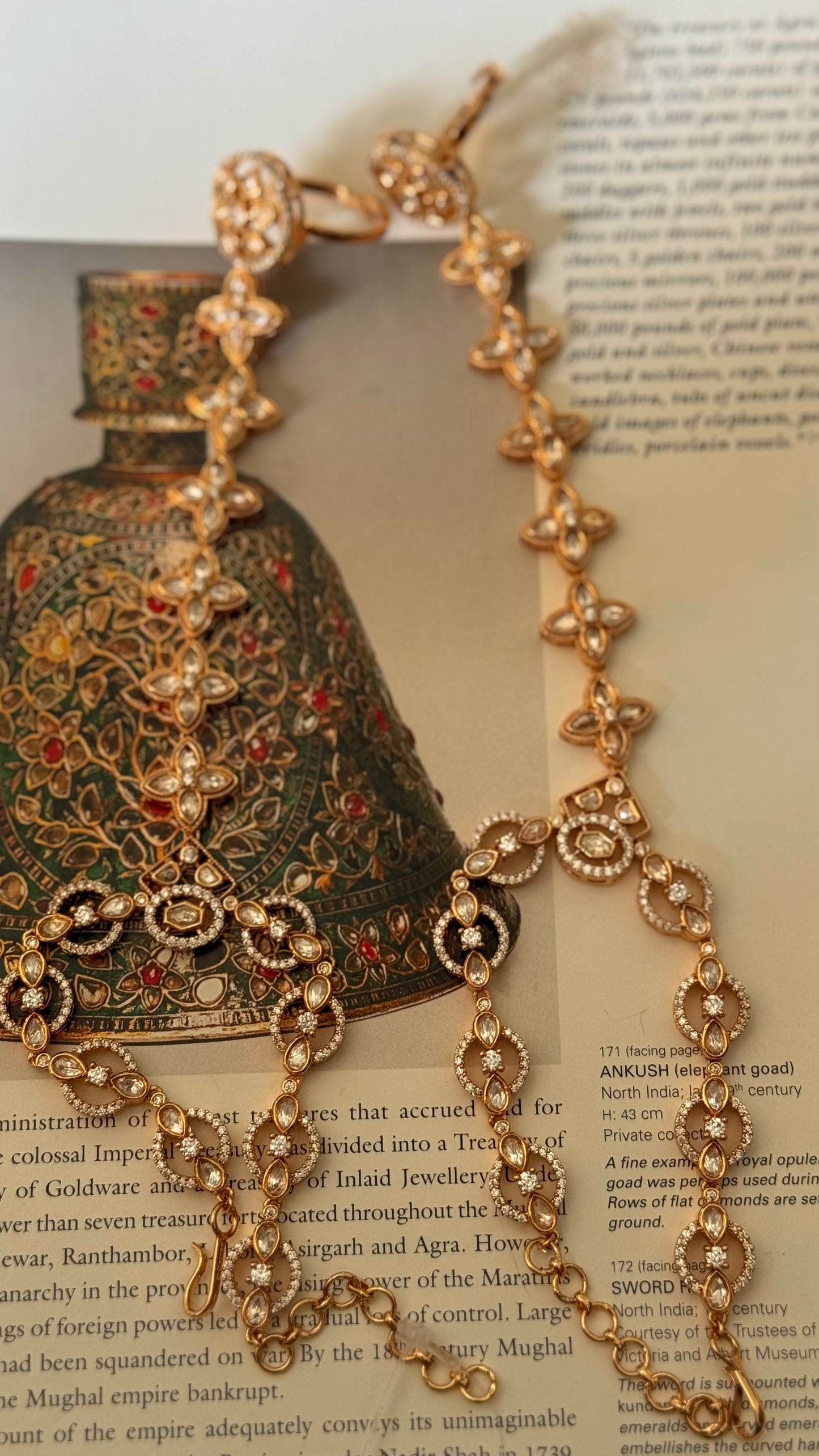 Real moissanite gold shine Hathphool