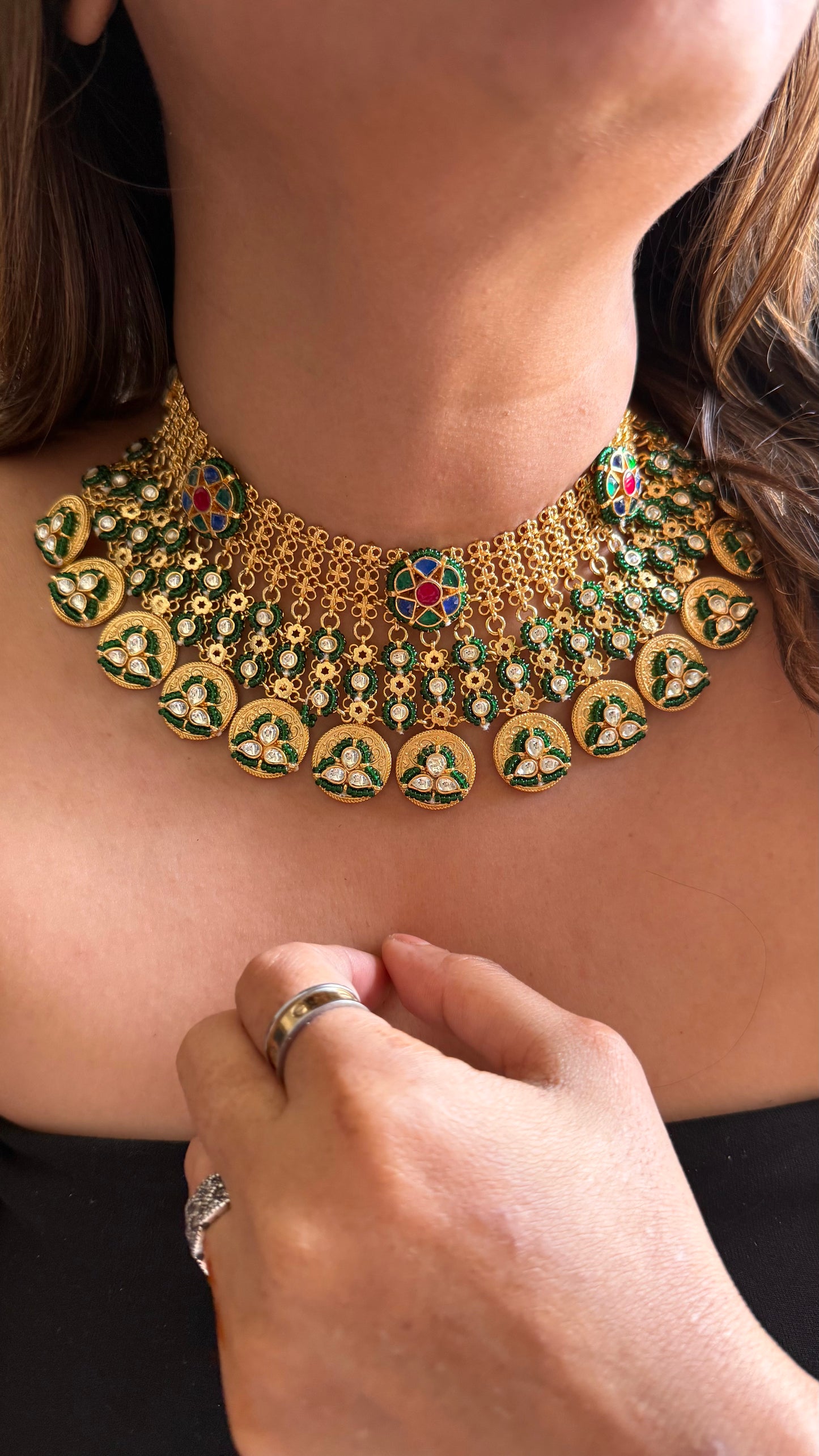 Heritage real Pachi Nakashi necklace
