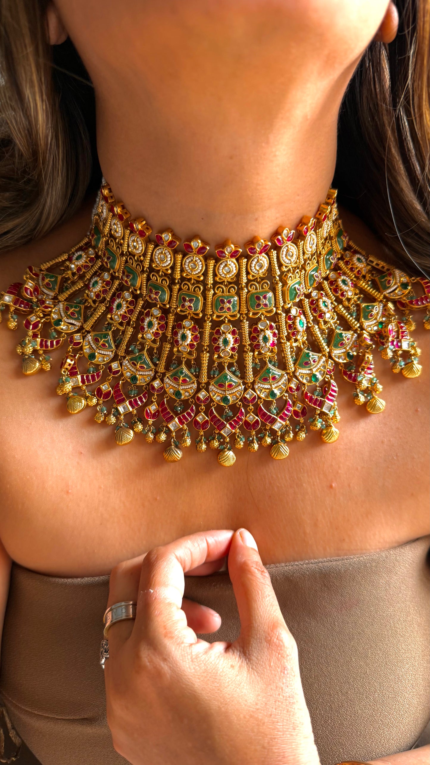 Paachi Designer Heritage Bridal Choker