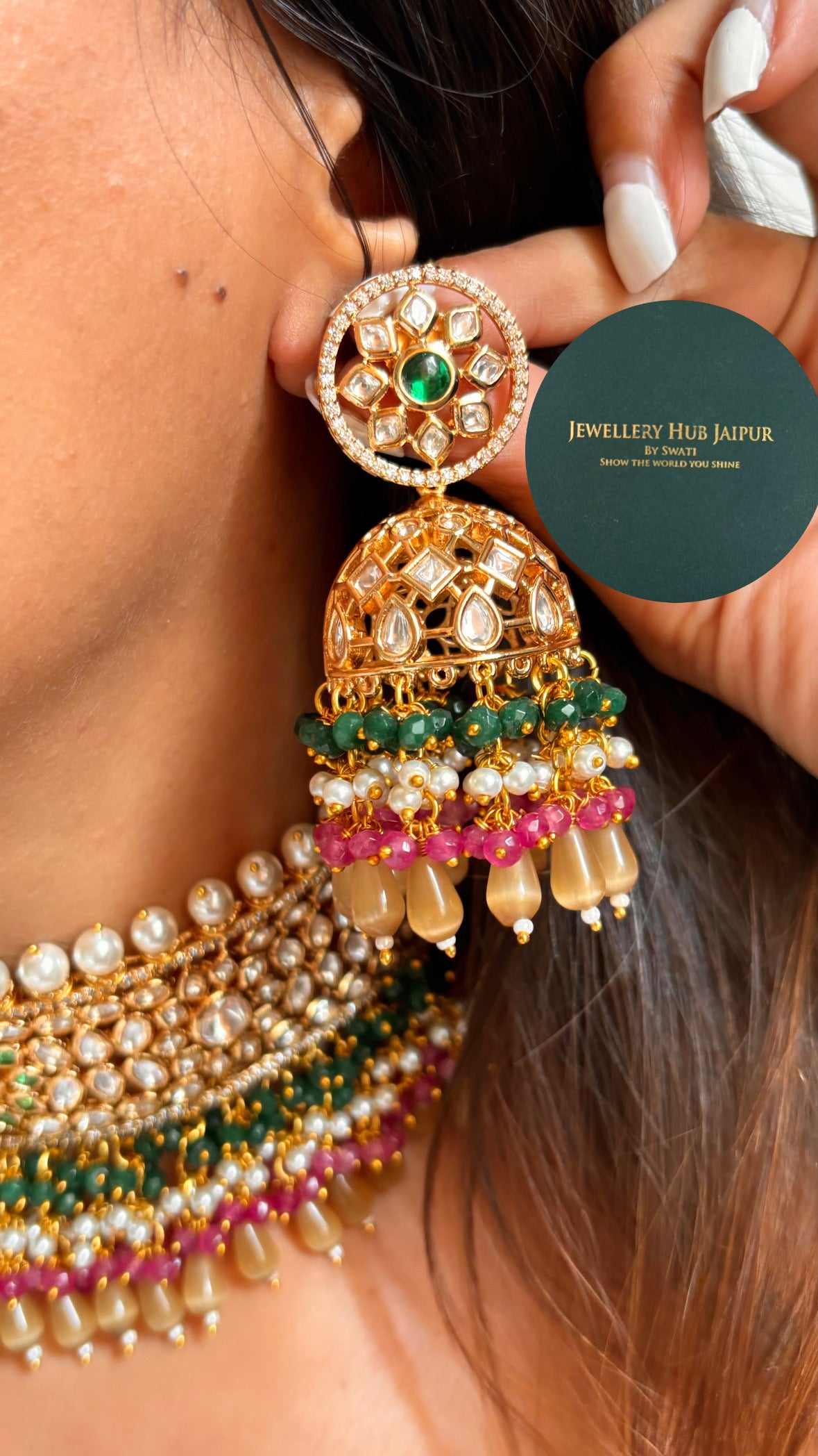 Paachi rajwadi kudan choker