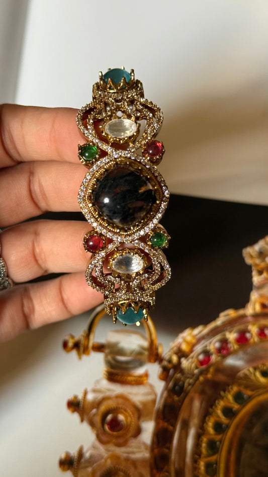 Navratna doublet bracelet