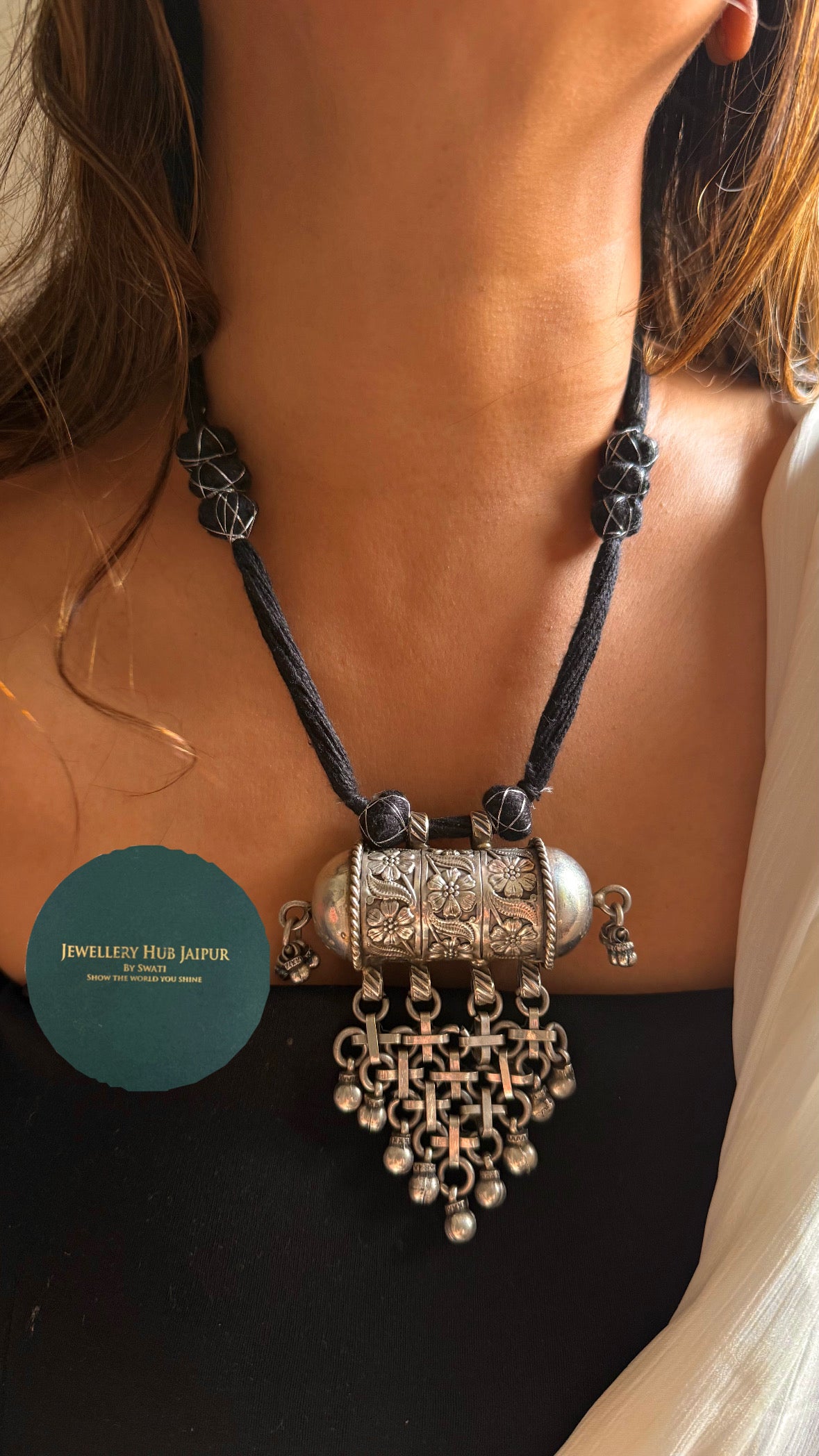 Kutch gundi Tribal Pendant Necklace