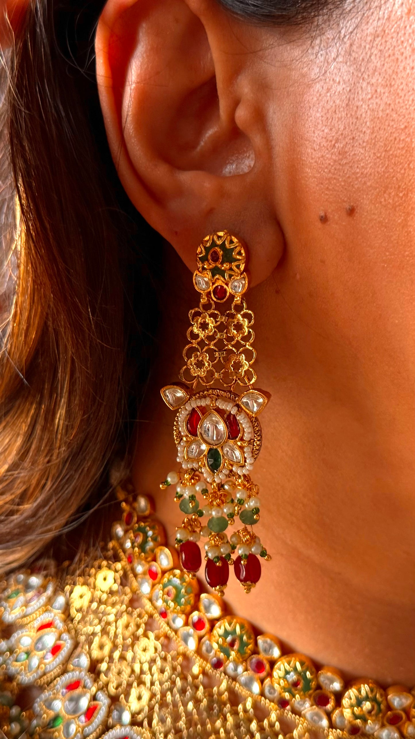 Bridal Asia heritage paachi nakashi Necklace