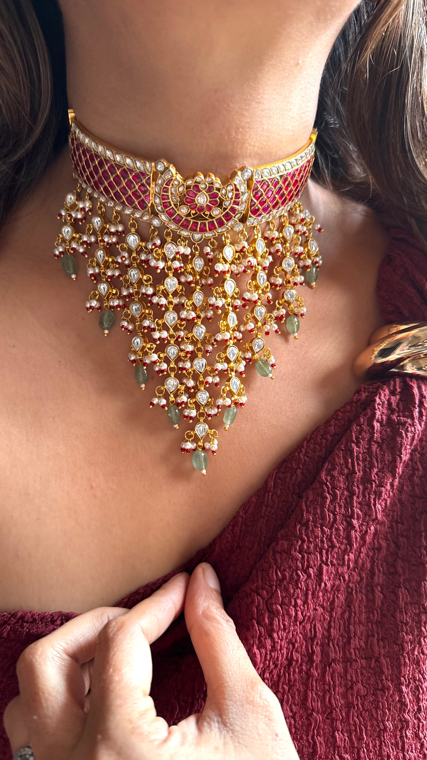 Paach Heritage Chandni Aad with waterfall design