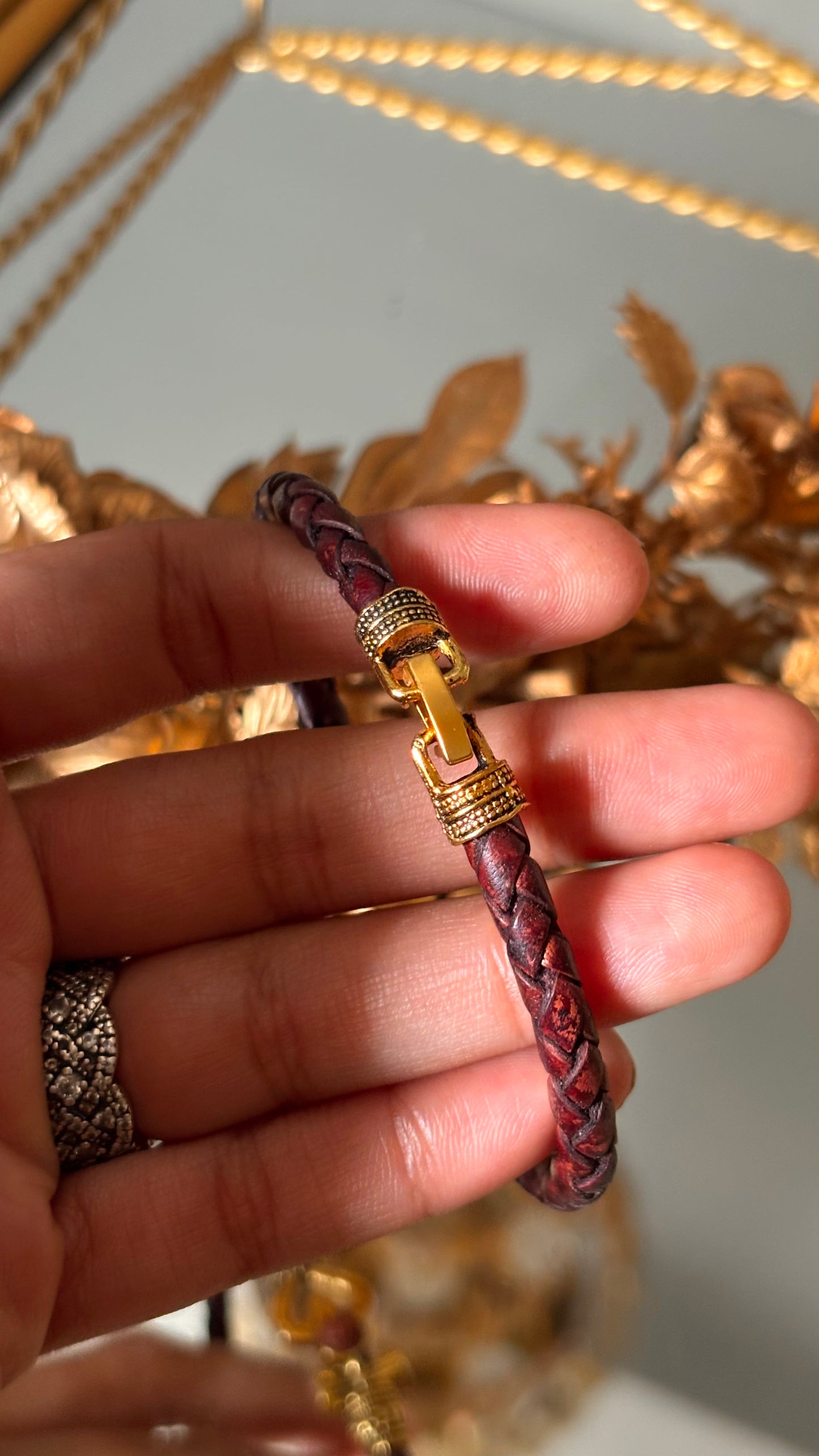 Lord Shiva inspired rudrakh rakhi bracelet ( shipping will be extra )