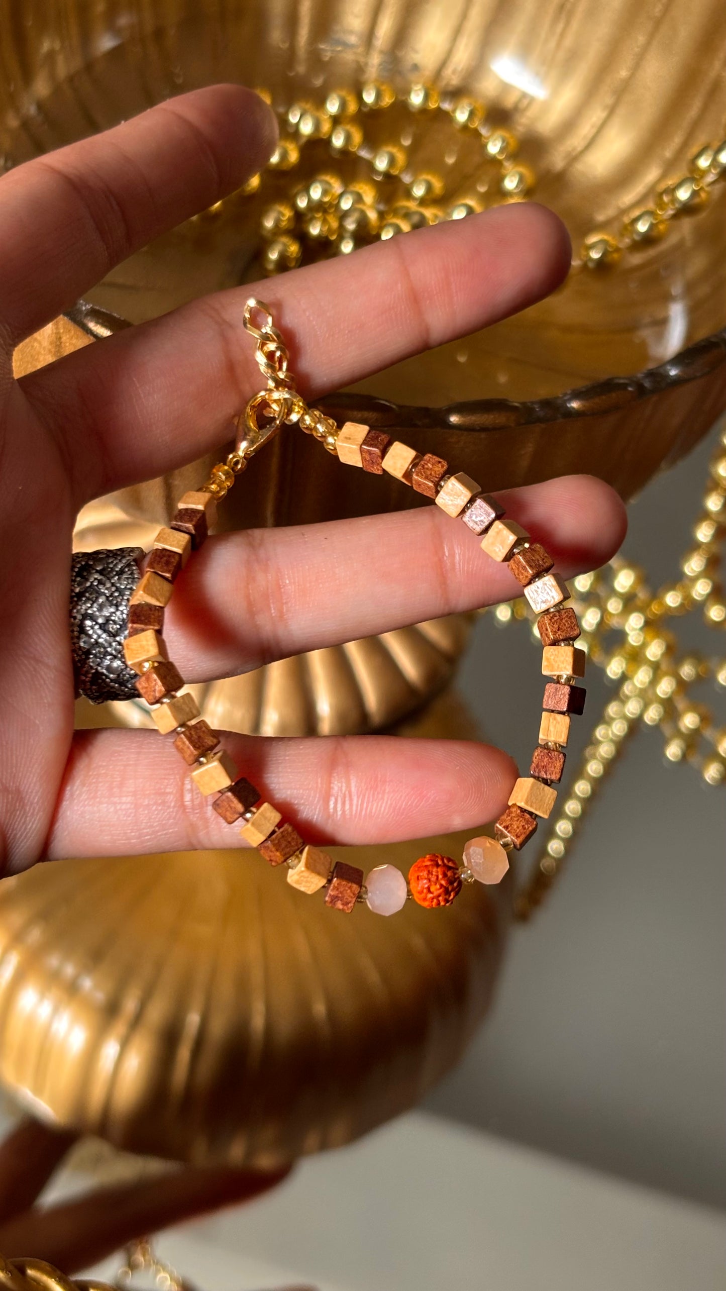 Rudraksh rakhi (shipping will be extra)