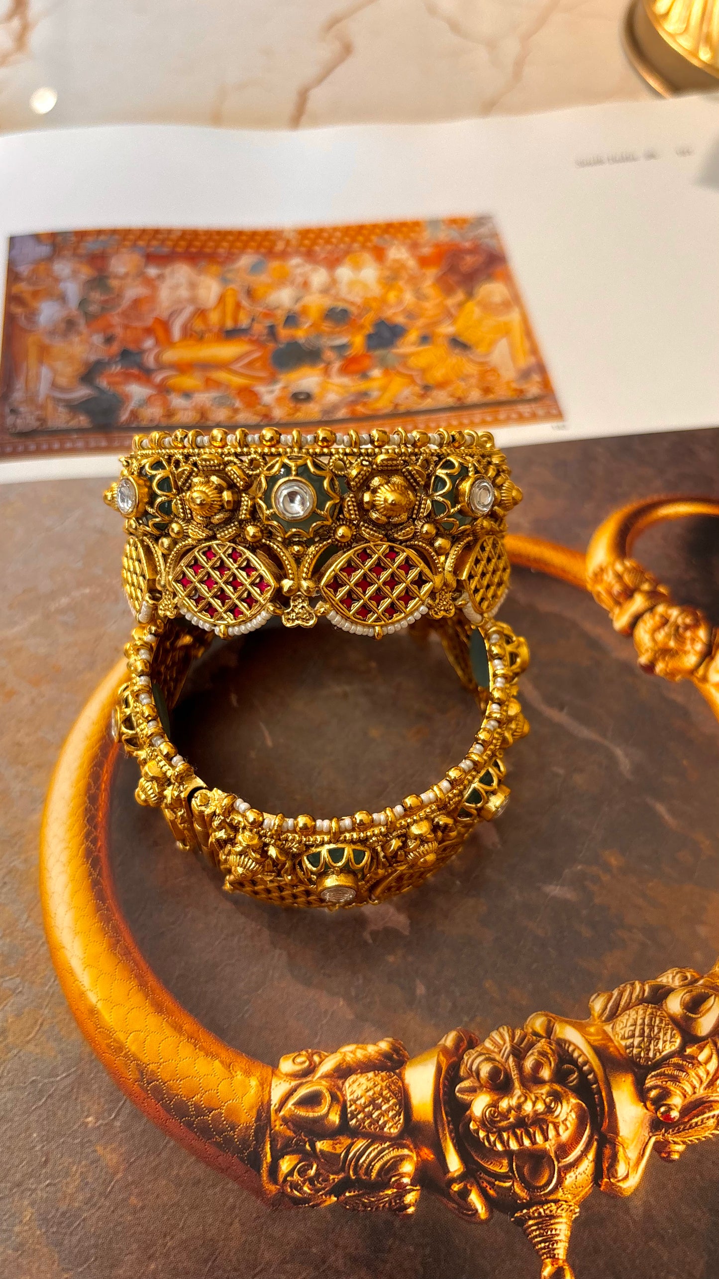 Rajwada heritage bangdi bangles