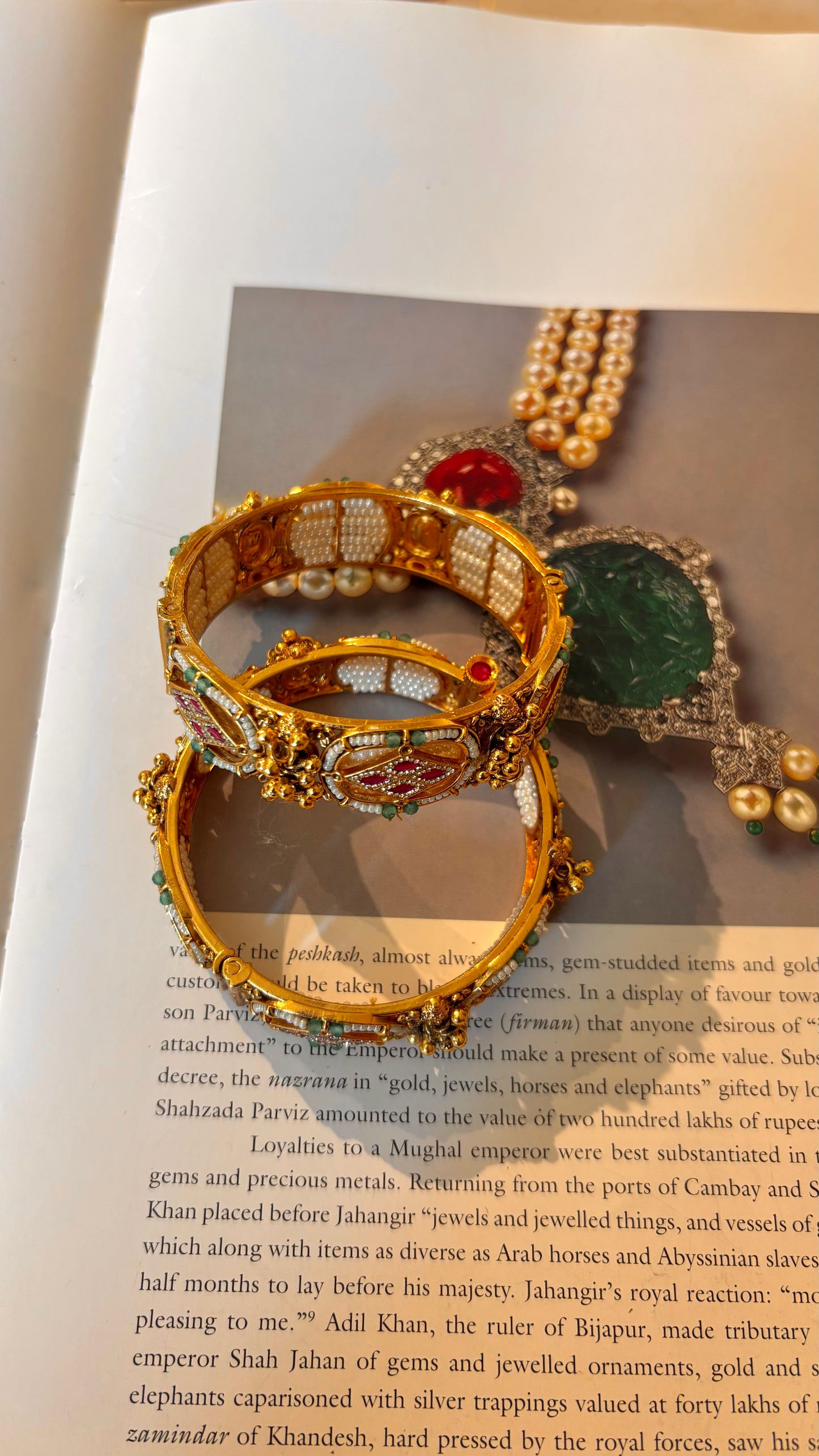 Swarovski mint Nakashi Bangles
