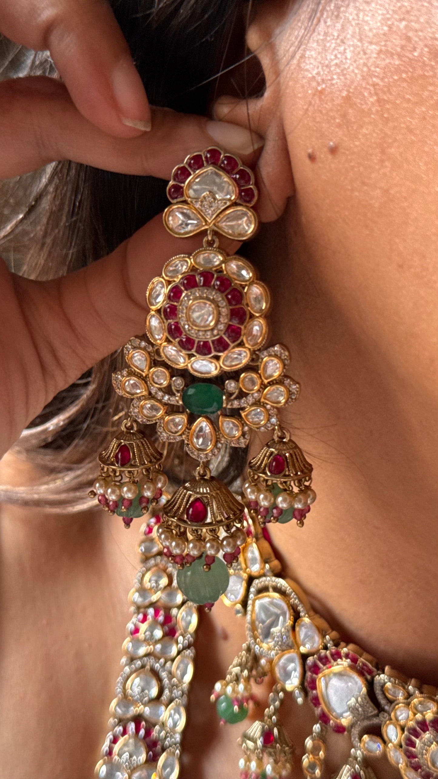 Vintage bridal combo set