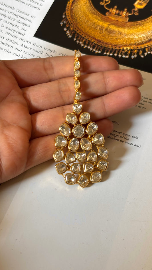 Real moissanite Mangtika