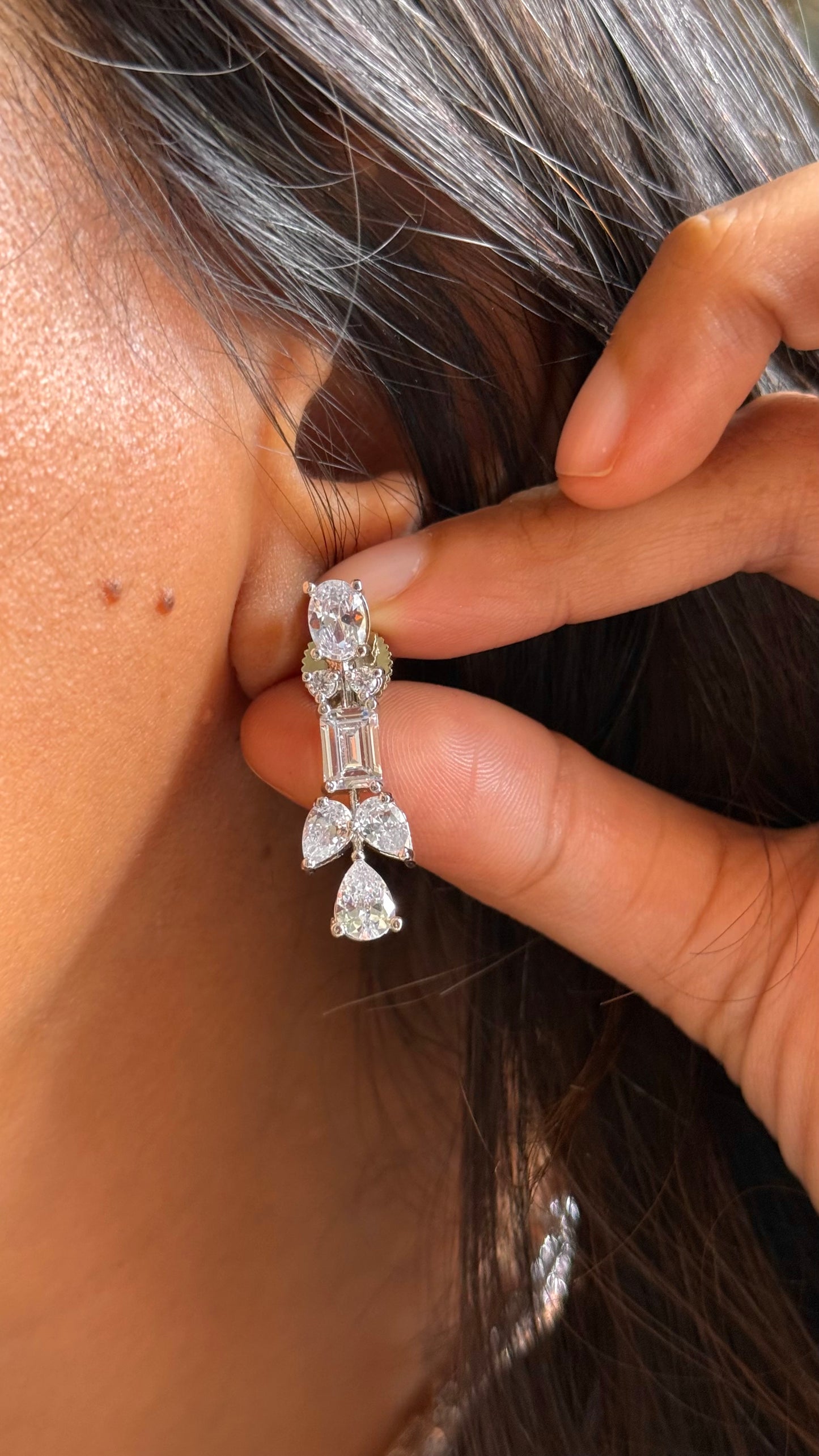 Noor royal cz diamond Necklace