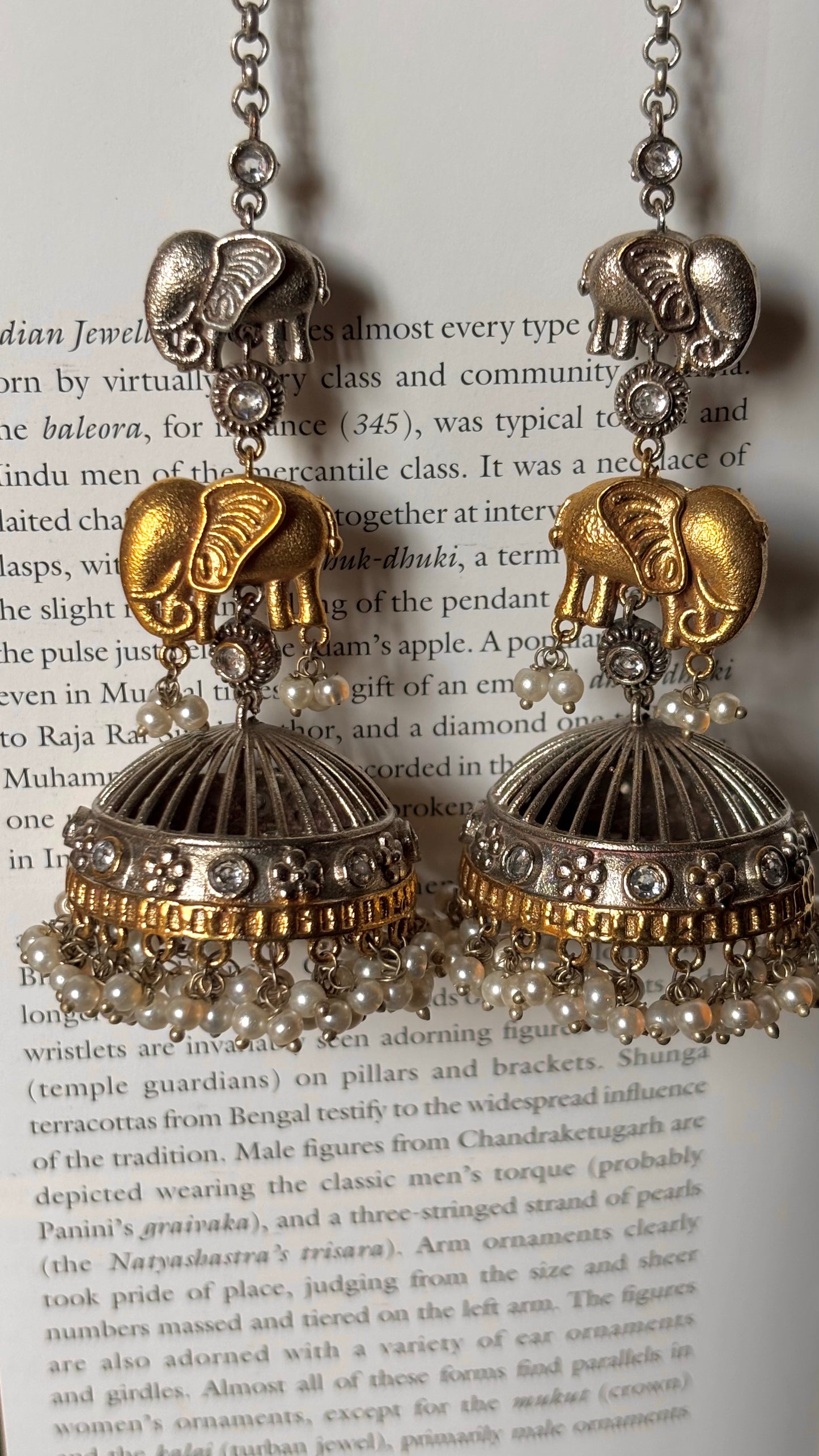 Gajj jhumki tribal Earrings