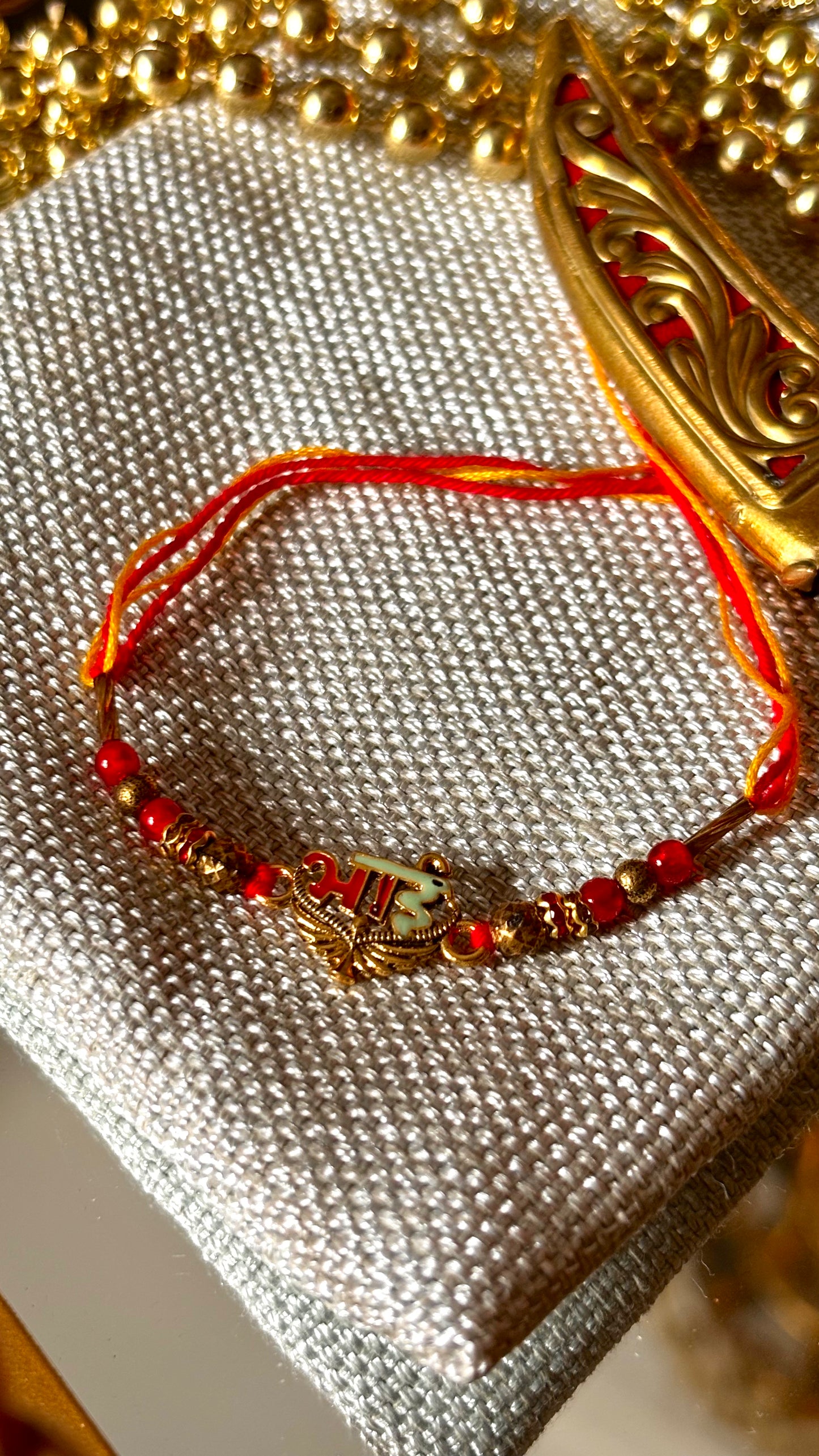 Dhaga with bhai motif ( shipping will be extra )