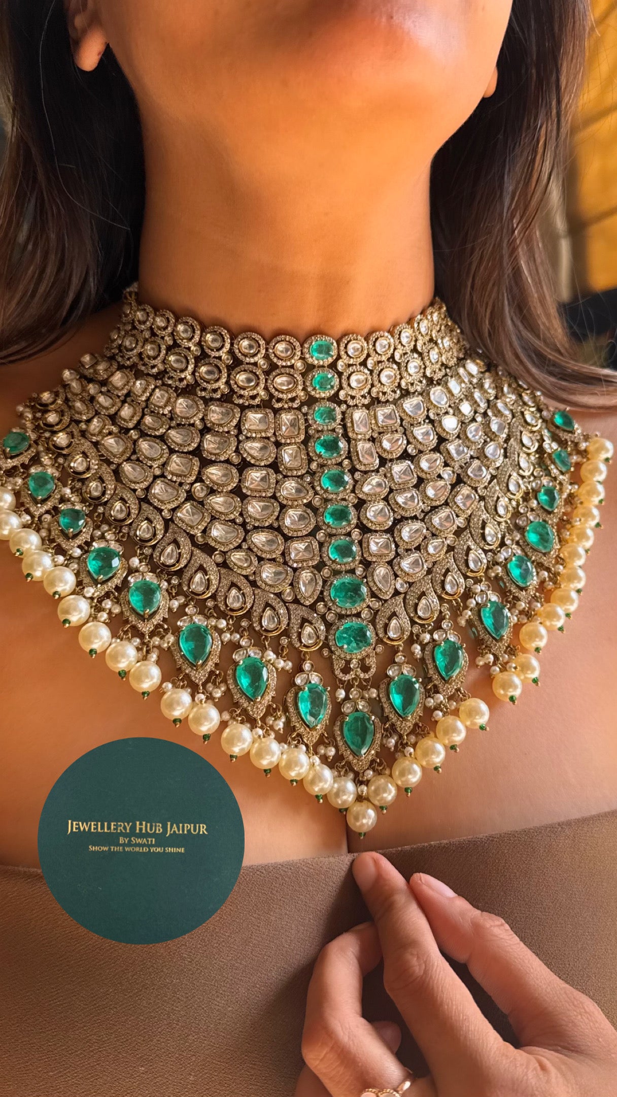 Panna heritage victorian bridal set