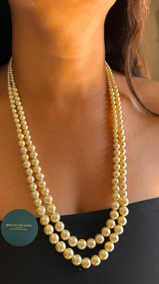 Double line pearl string (10 size pearl)