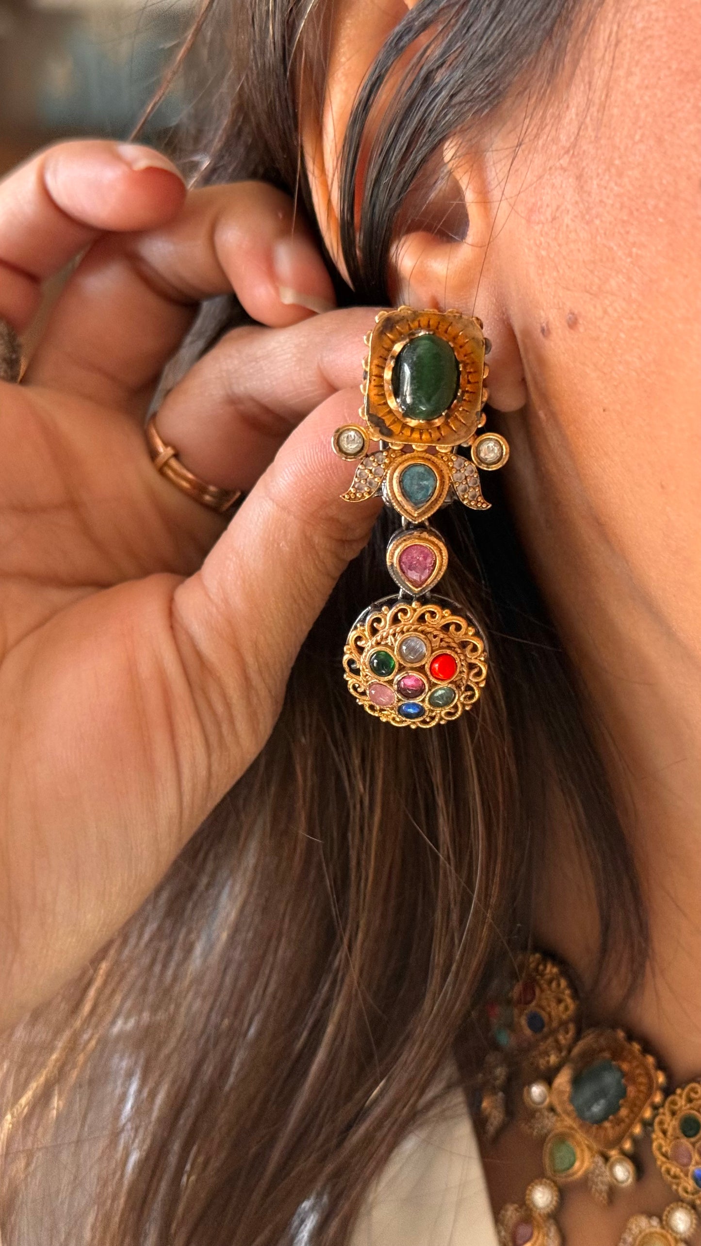 Sabyasachi inspired vintage collar necklace 2