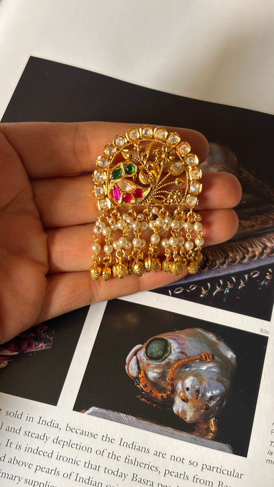 Heritage nakashi gold rajwada ring
