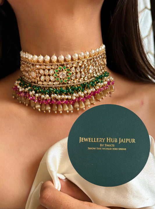 Paachi rajwadi kudan choker