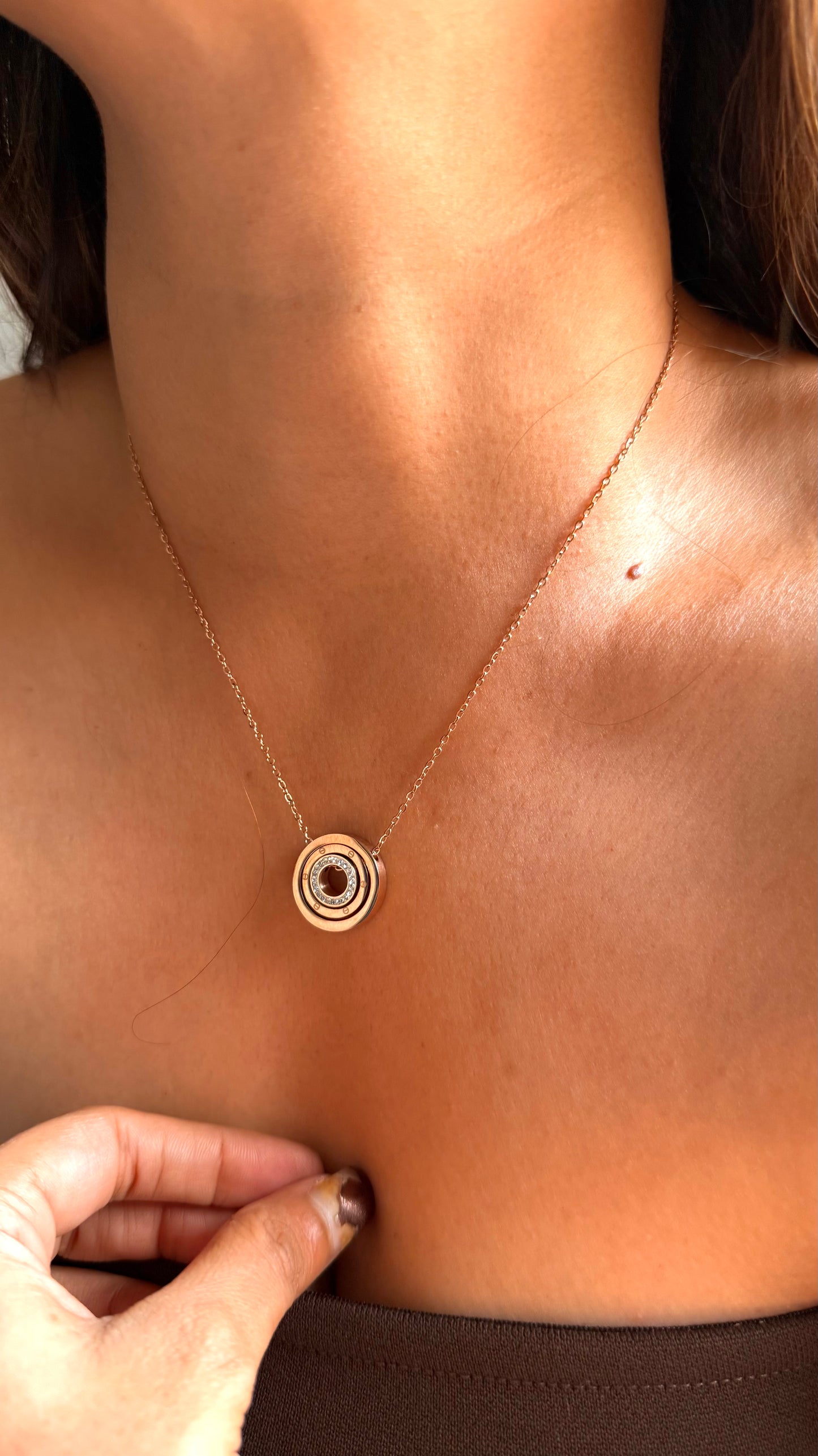 Minimal double circle set