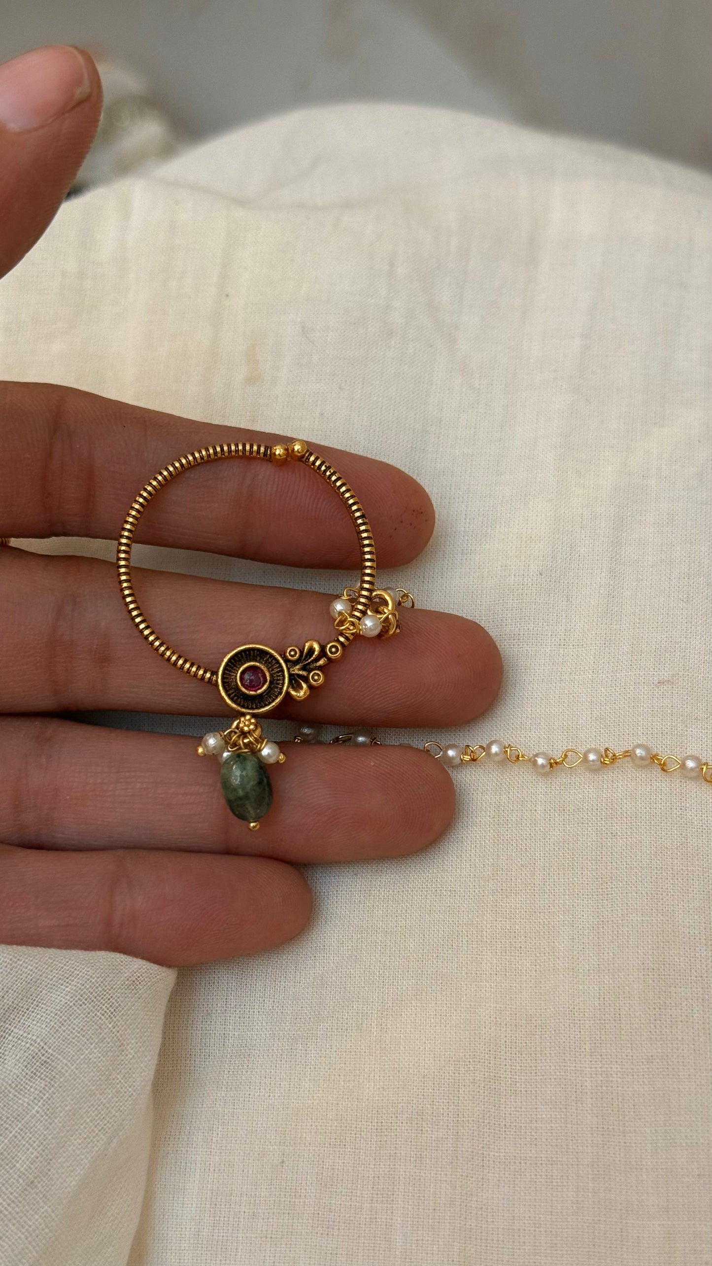 Ruby polki rajwadi nath