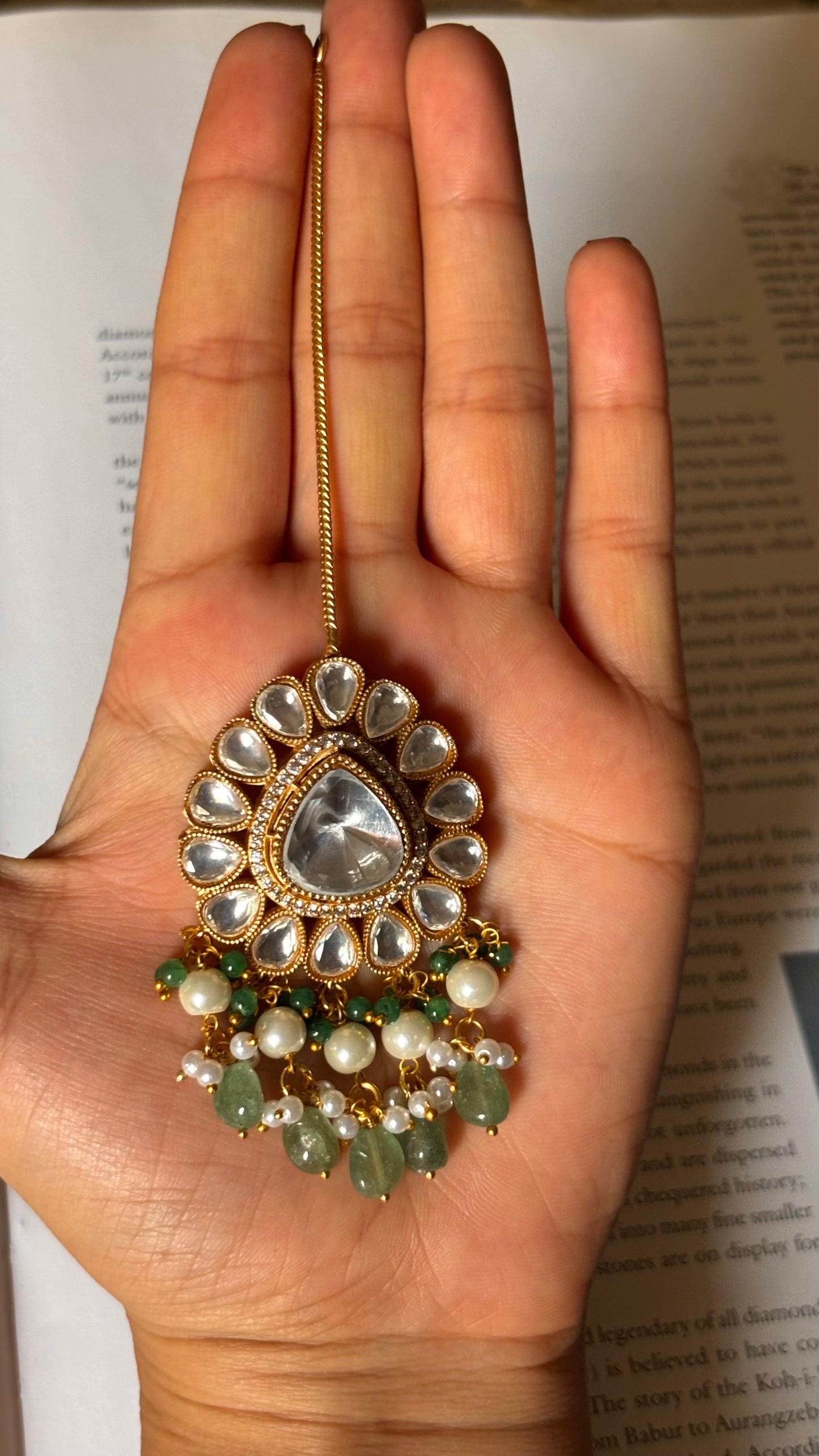 Polki drop designer Maangtika