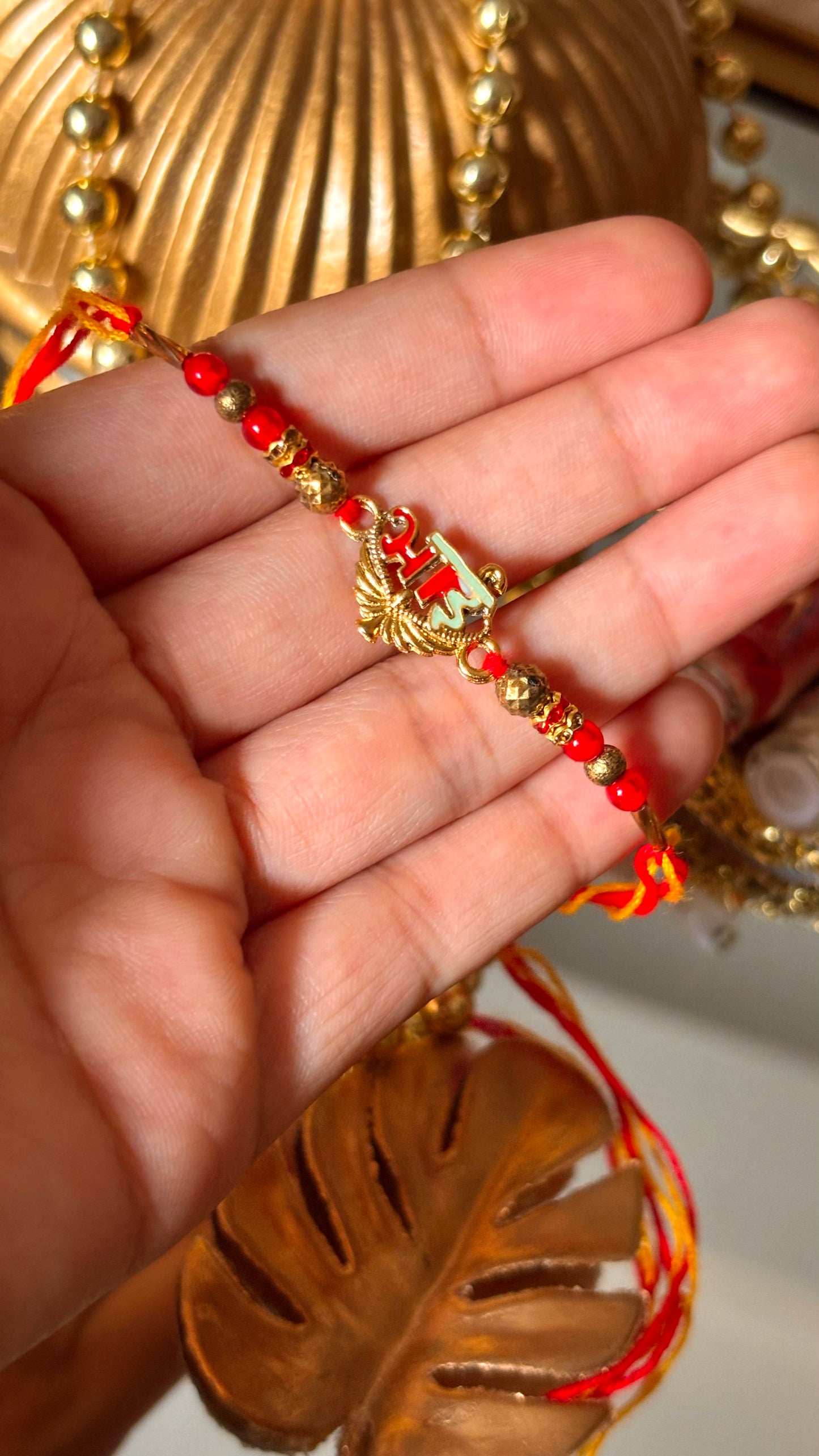 Dhaga with bhai motif ( shipping will be extra )