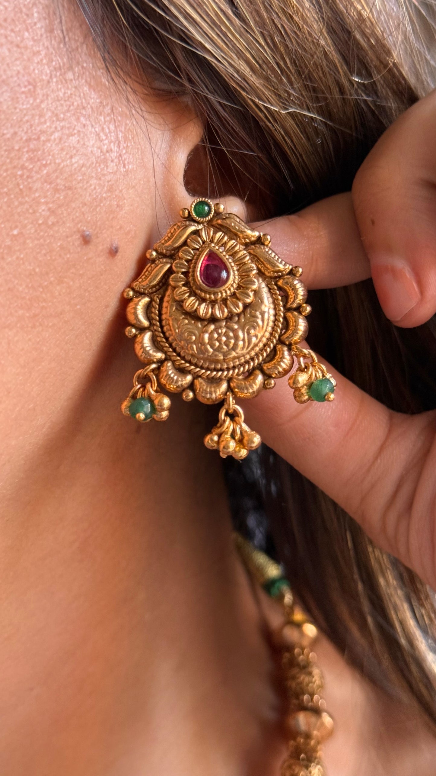 Maharashtrian Combo necklace set