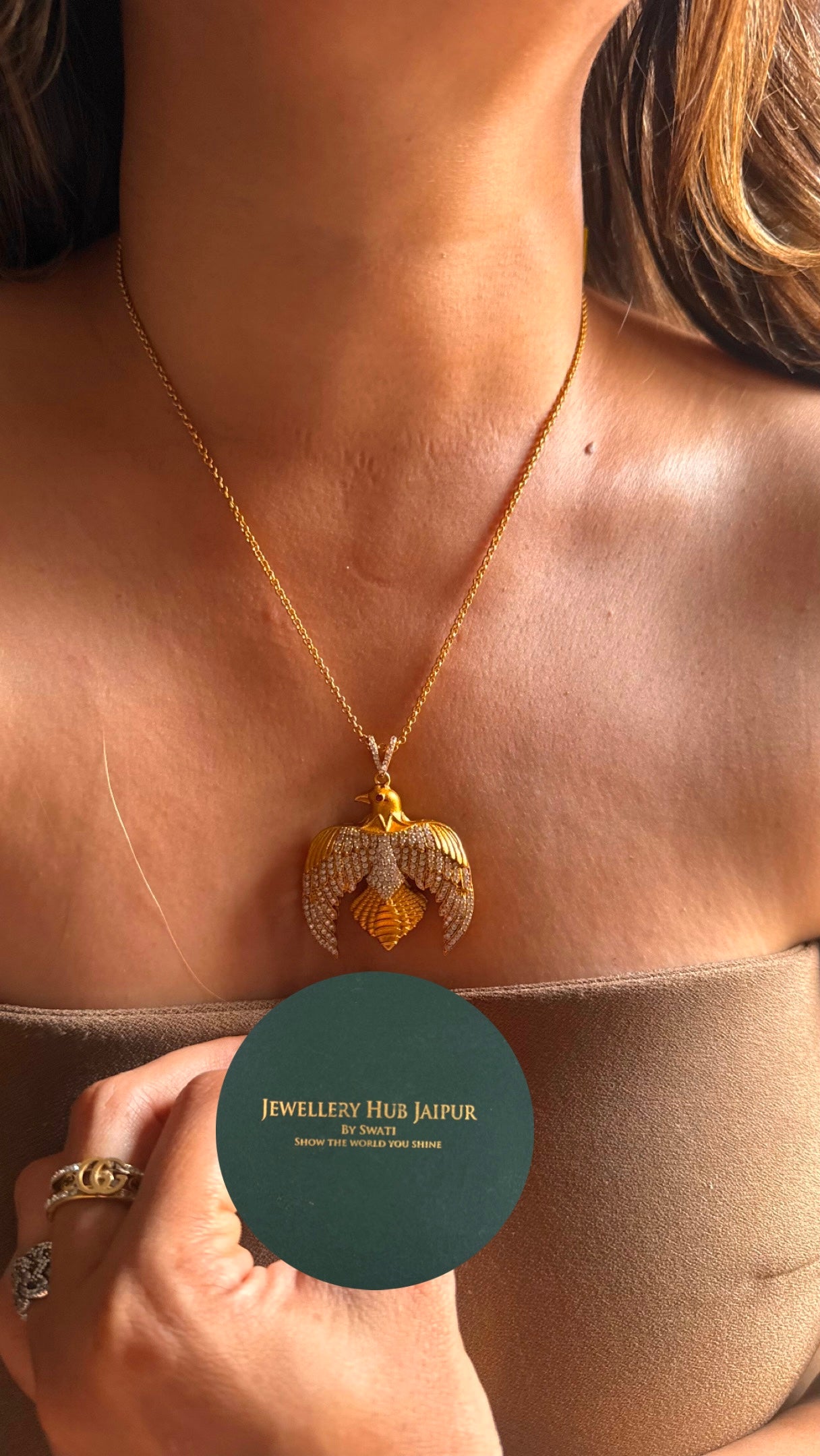 Designer Baaj pendant set