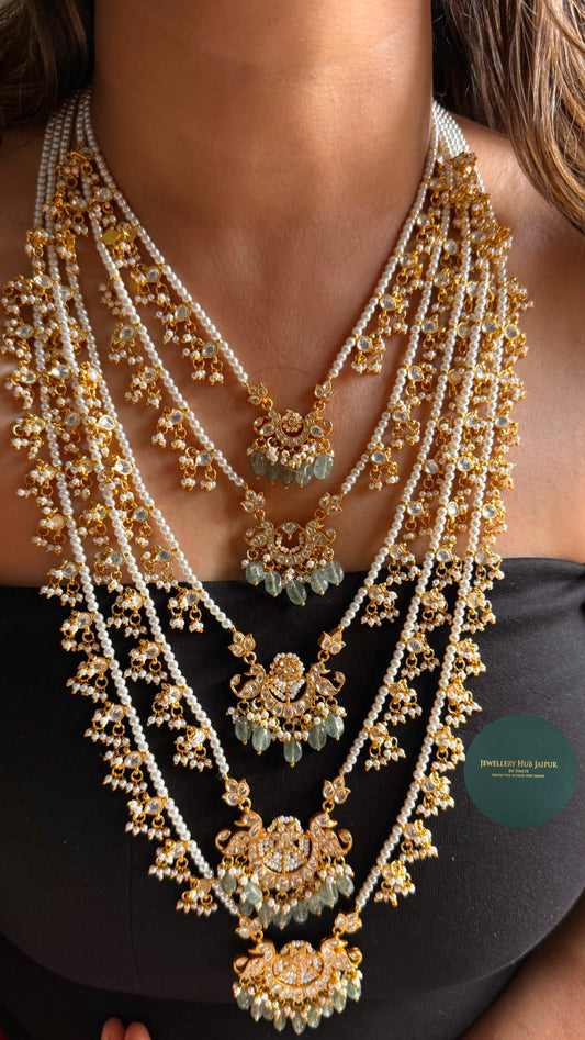 Panchlada paachi Kundan maharani haar