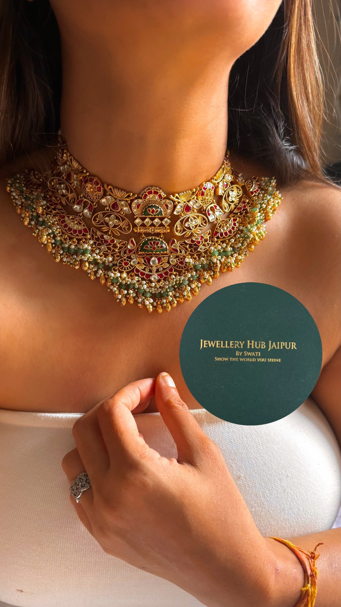 Heritage Rajwada bridal combo Necklace