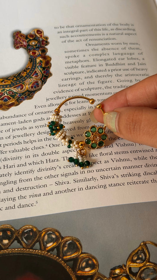 Emerald floral nakashee Nath