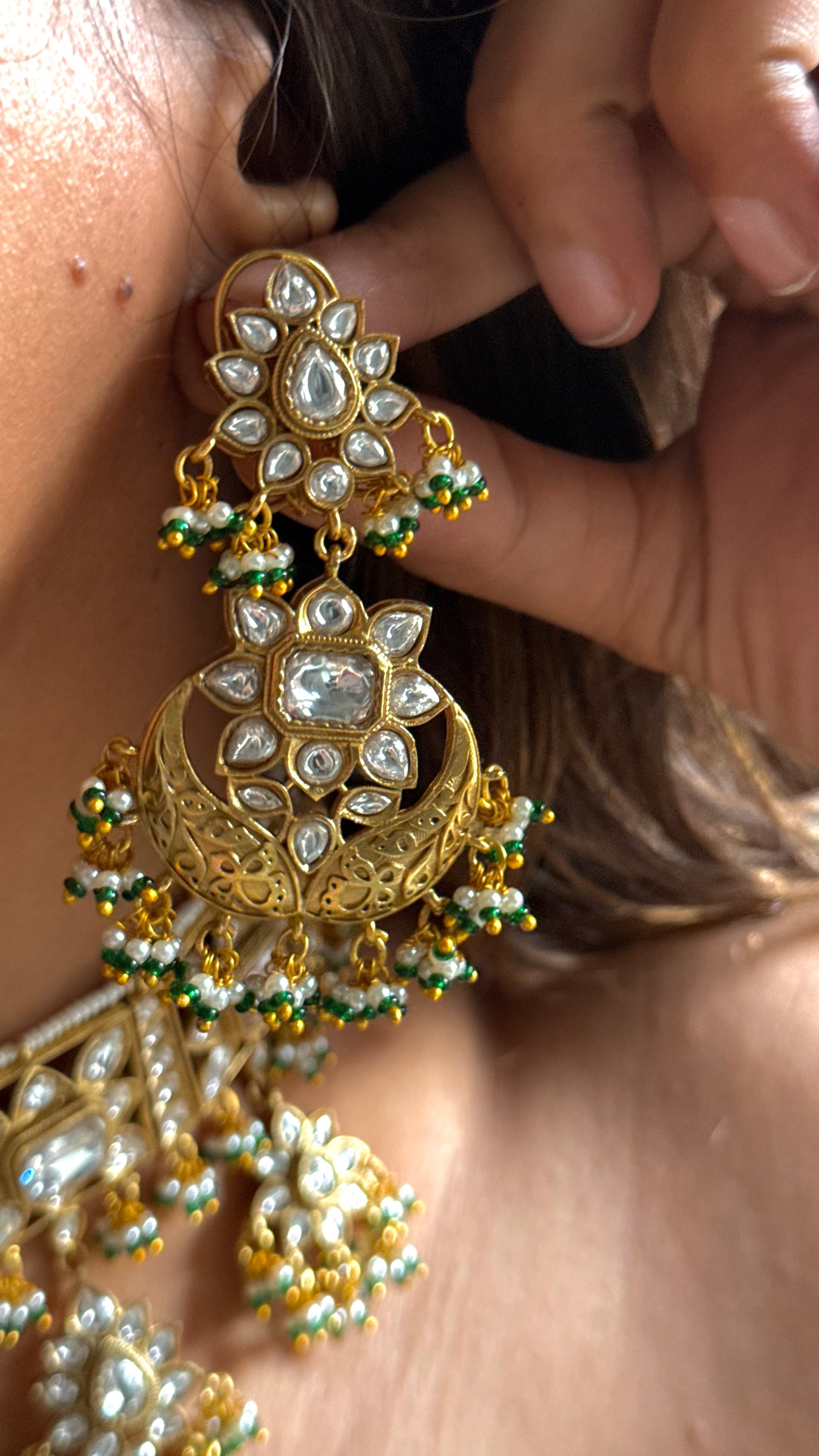 Heritage Polki￼rajwada Choker