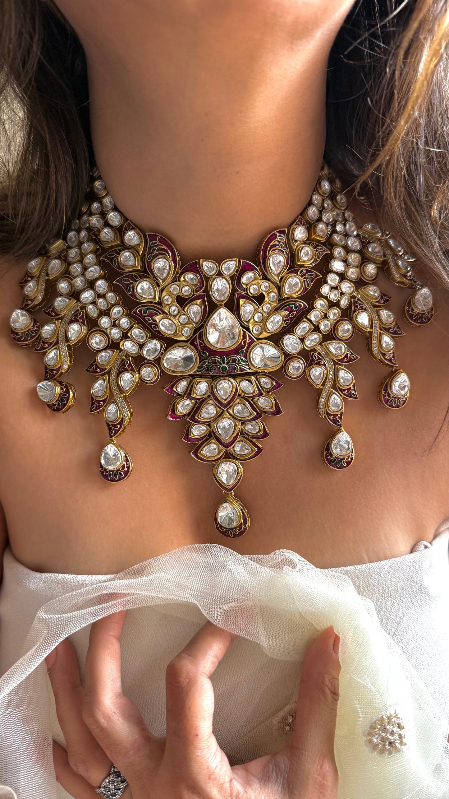 Amrapali inspired Handmade Statement Necklace