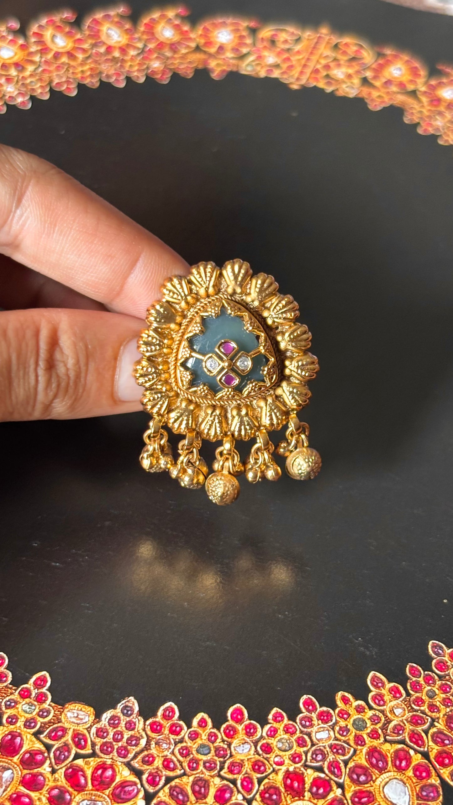 Gulnaar heritage rajwada ring