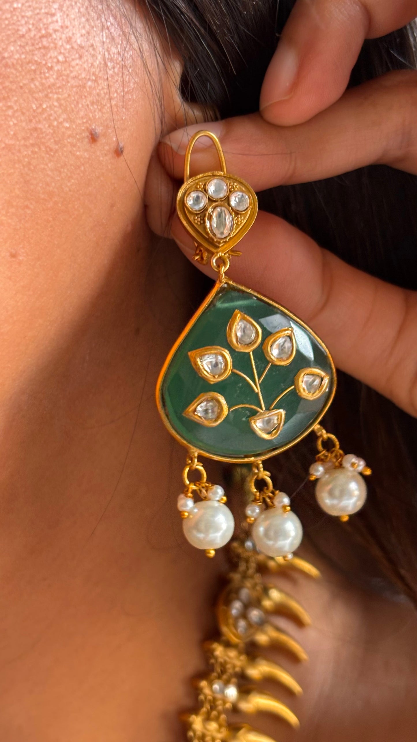 The royal amrapali peacock swarna Necklace