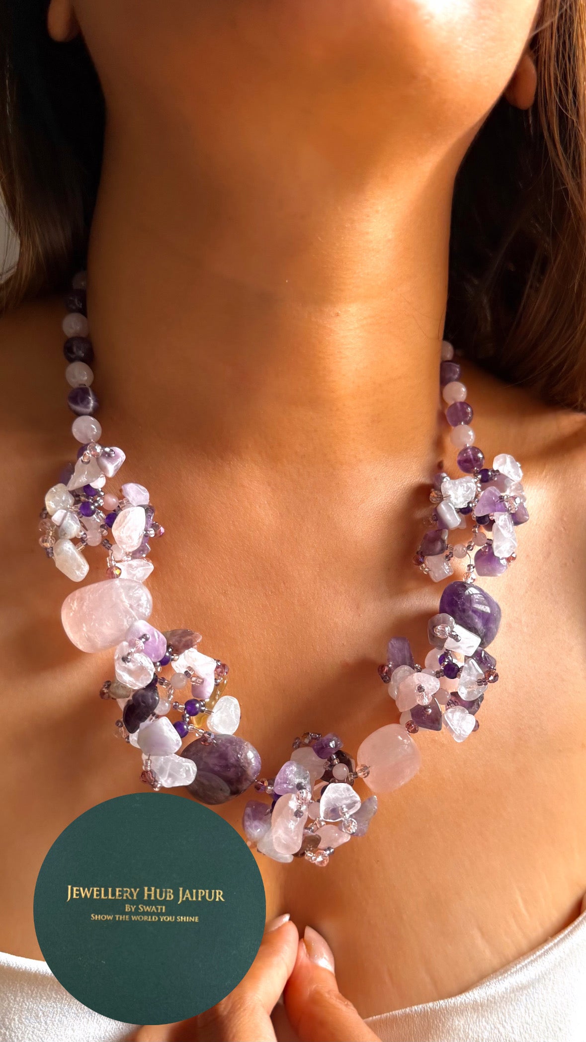 Tanzanite beach wear string