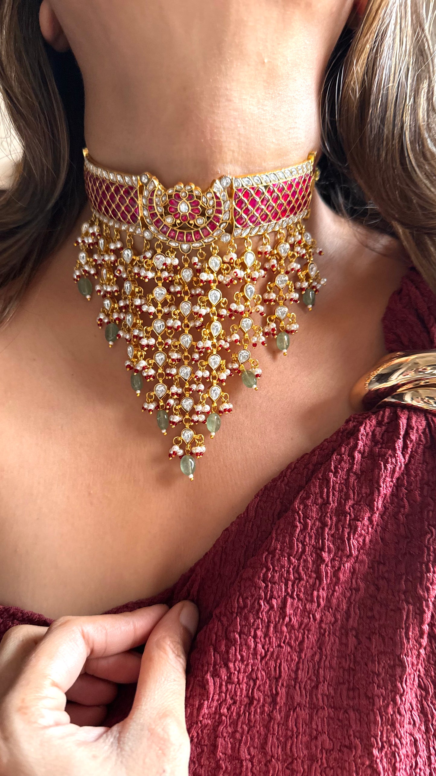 Paach Heritage Chandni Aad with waterfall design
