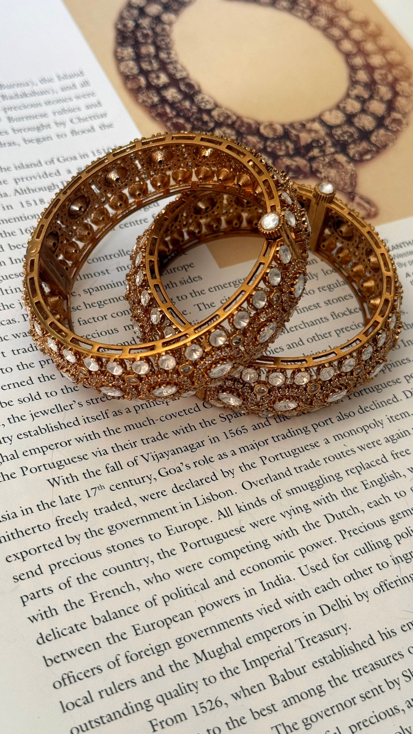 diamond polki designer moissanite banles