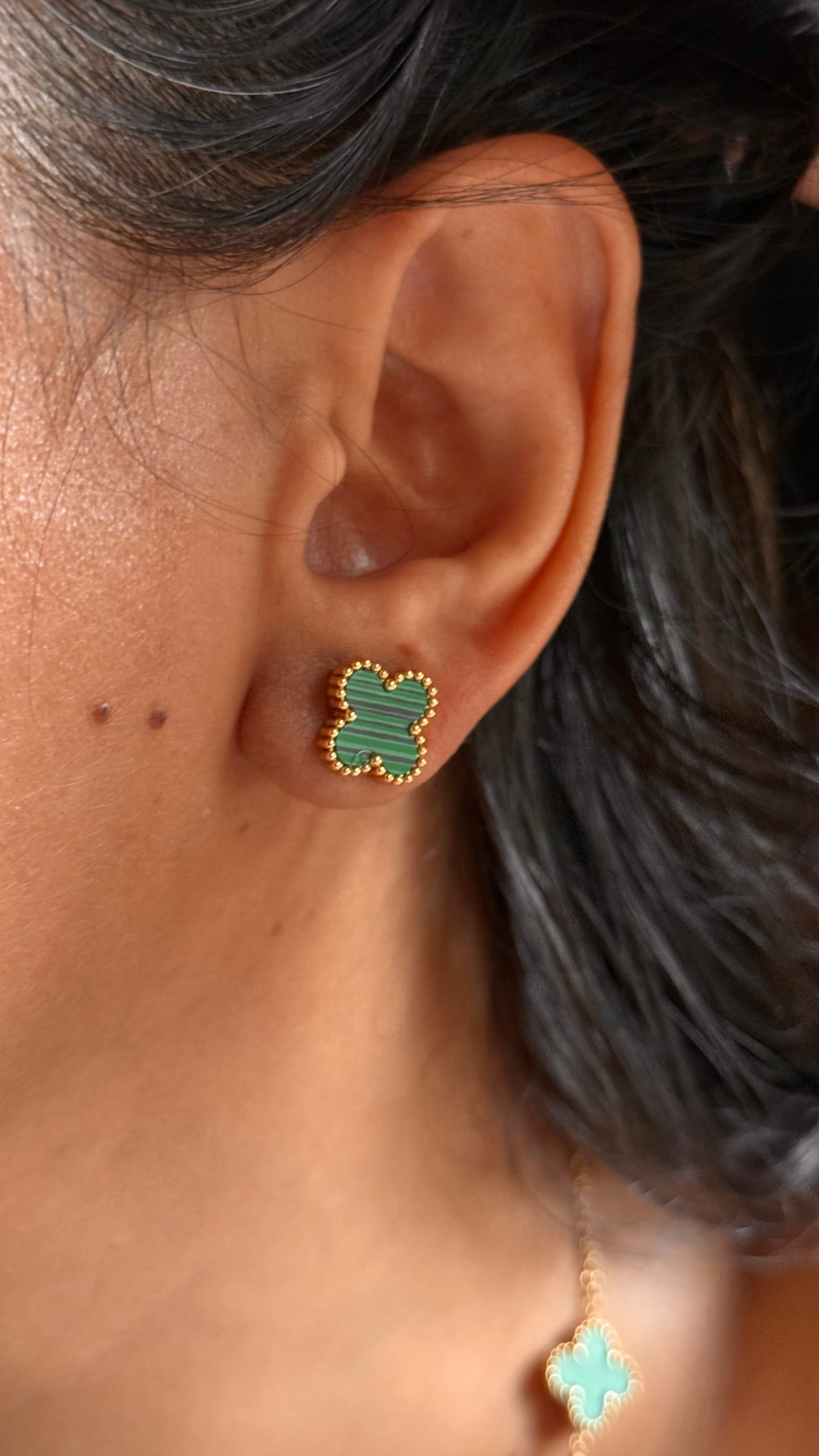 Vancleef emerald combo-Ring, Necklace, Bracelet and Earrings
