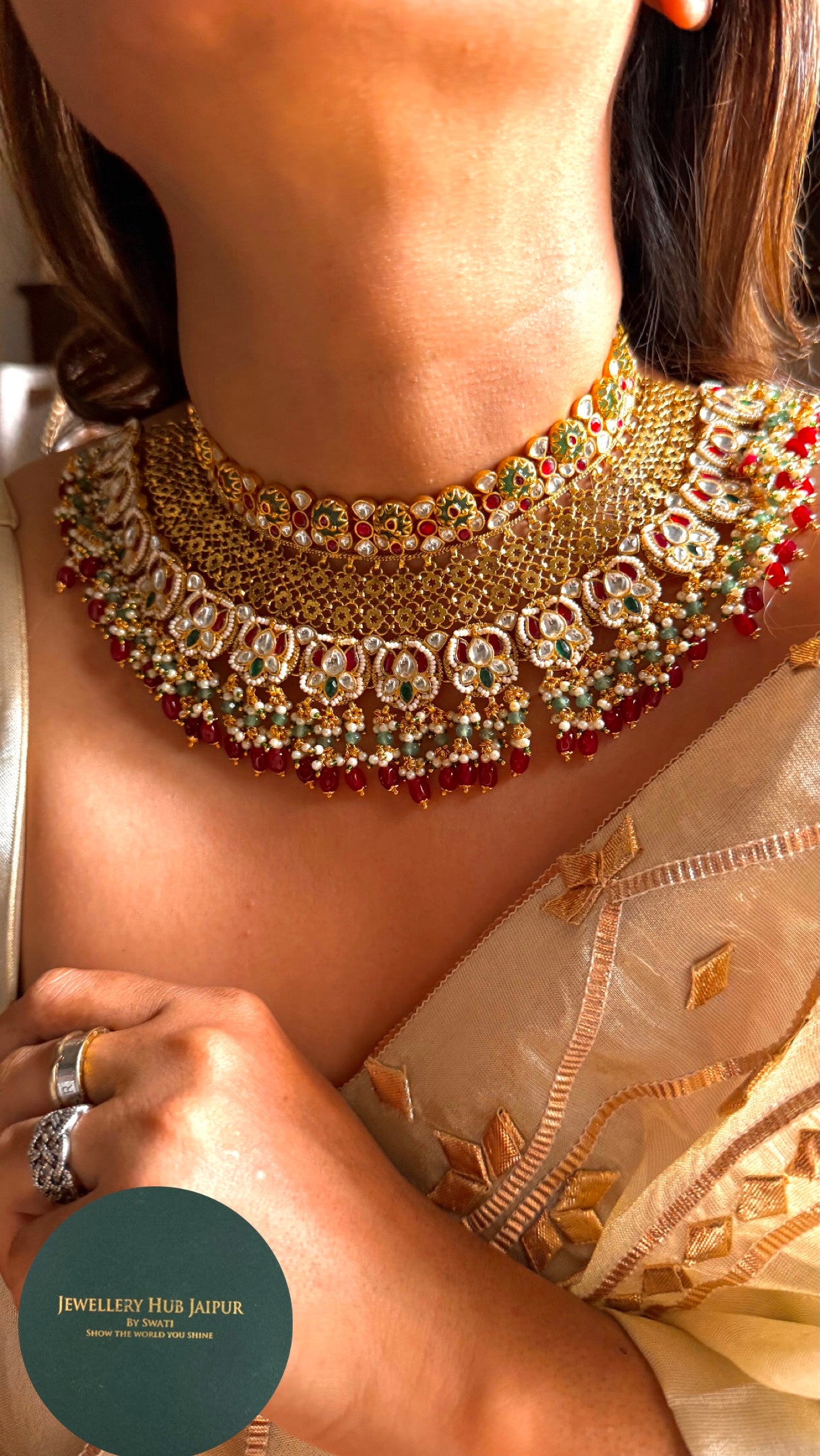 Bridal Asia heritage paachi nakashi Necklace