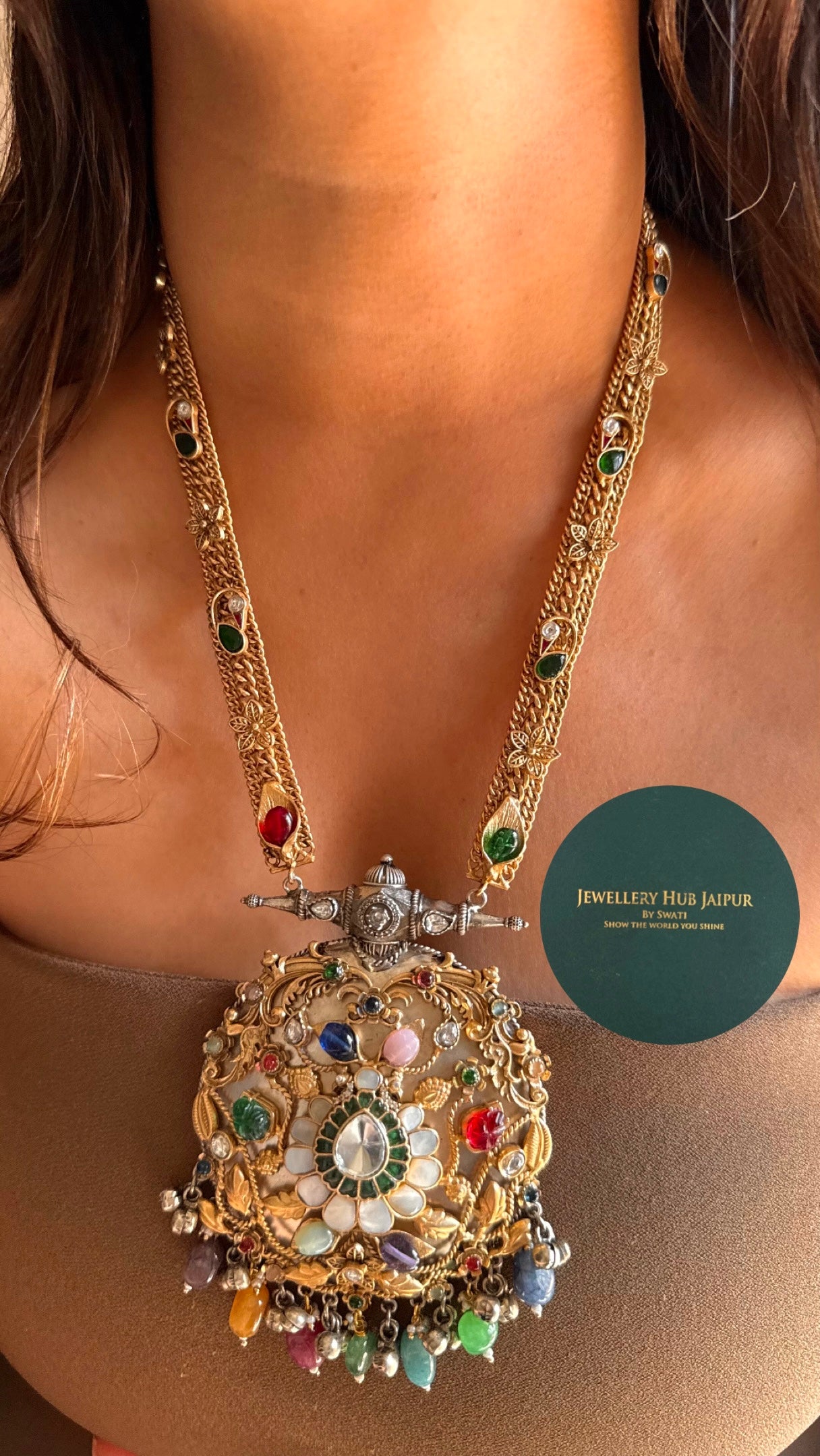 Bohemian vintage long designer Necklace