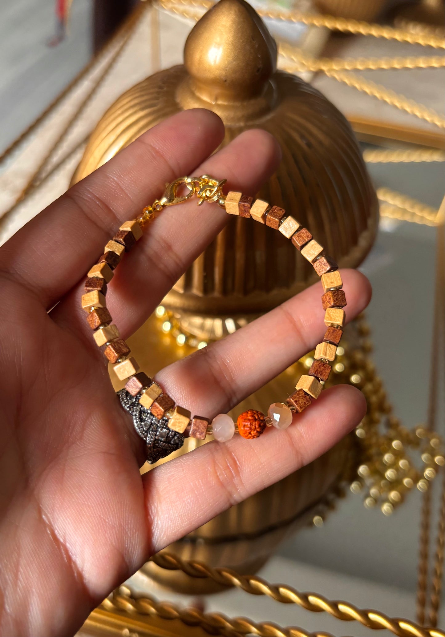 Rudraksh rakhi (shipping will be extra)