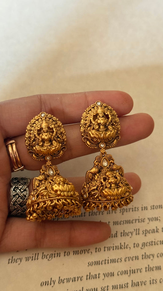 Goddess laxmi jhumka