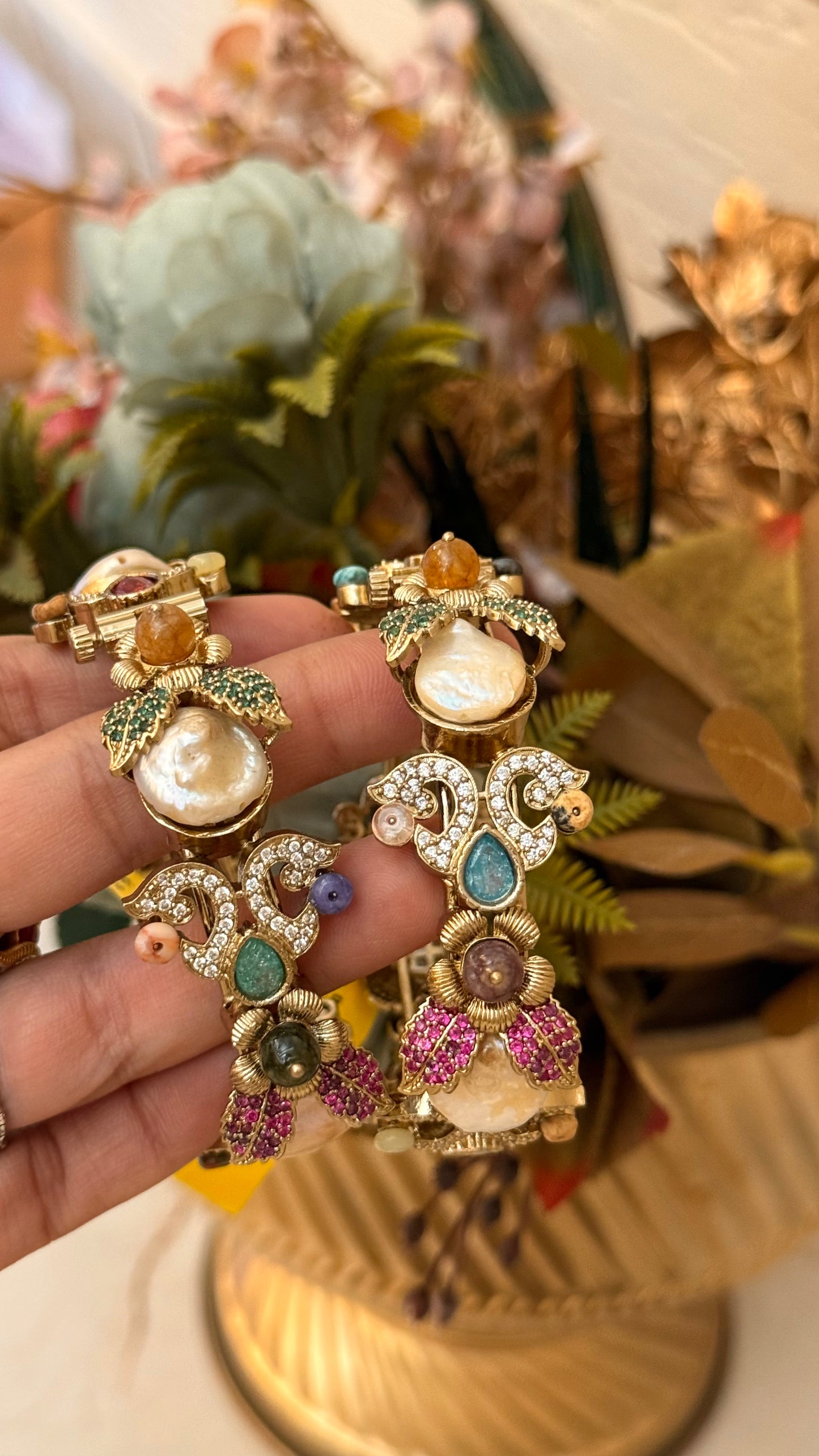 Sabya inspired Mother of Pearl bangles
