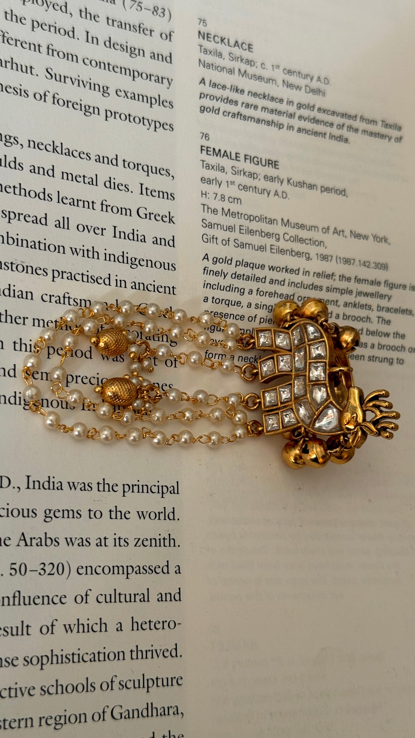 Polki paachi kundan heritage ring