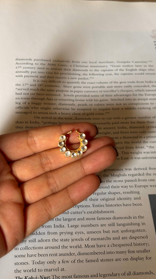 Paachi kundan mini Nath